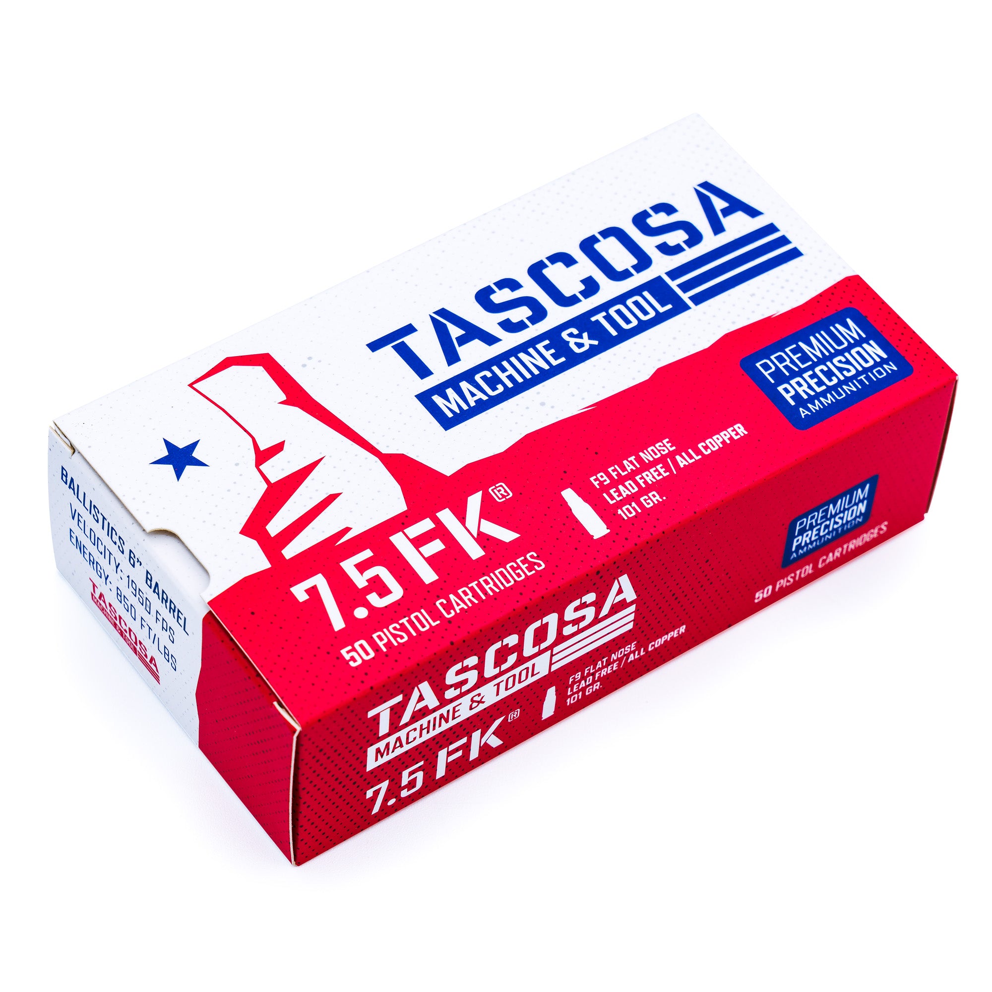 FK BRNO IFG F9 Ammo 7.5 FK 101-Grain Flat Nose Cartridge (50 Rounds per Box, 600 per Case)