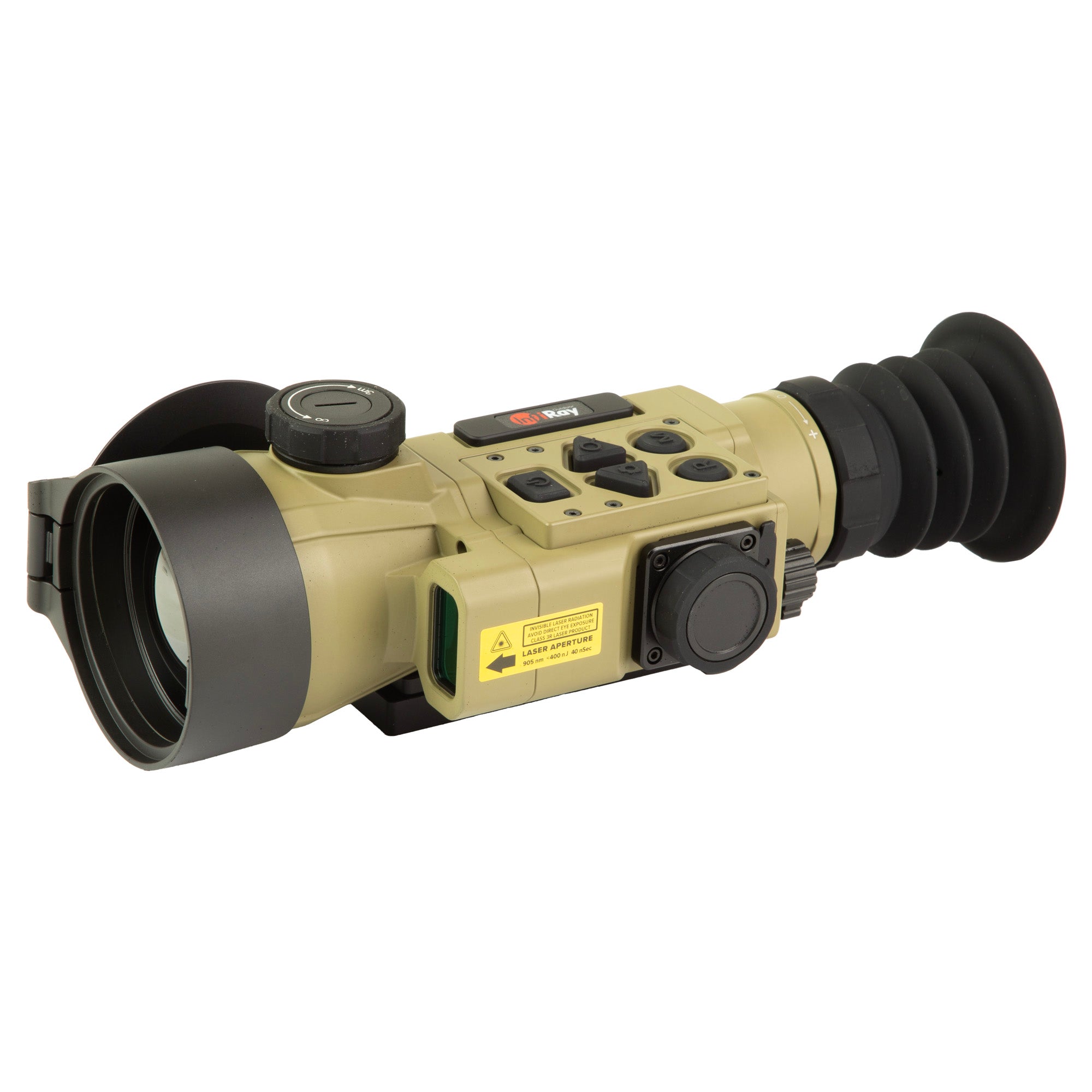 IRAYUSA Hybrid Compact Thermal Optic with 50mm Objective | 3.5X Magnification & Built-in Rangefinder