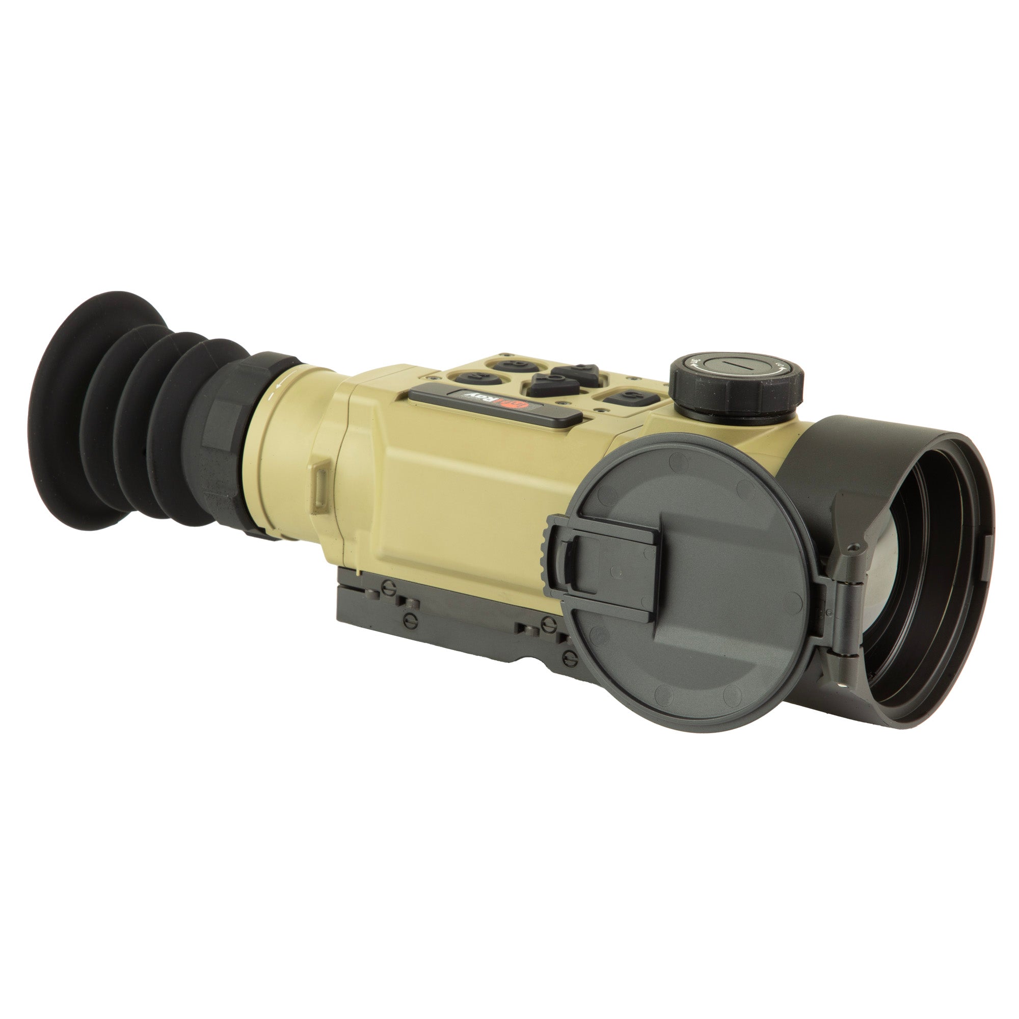 IRAYUSA Hybrid Compact Thermal Optic with 50mm Objective | 3.5X Magnification & Built-in Rangefinder
