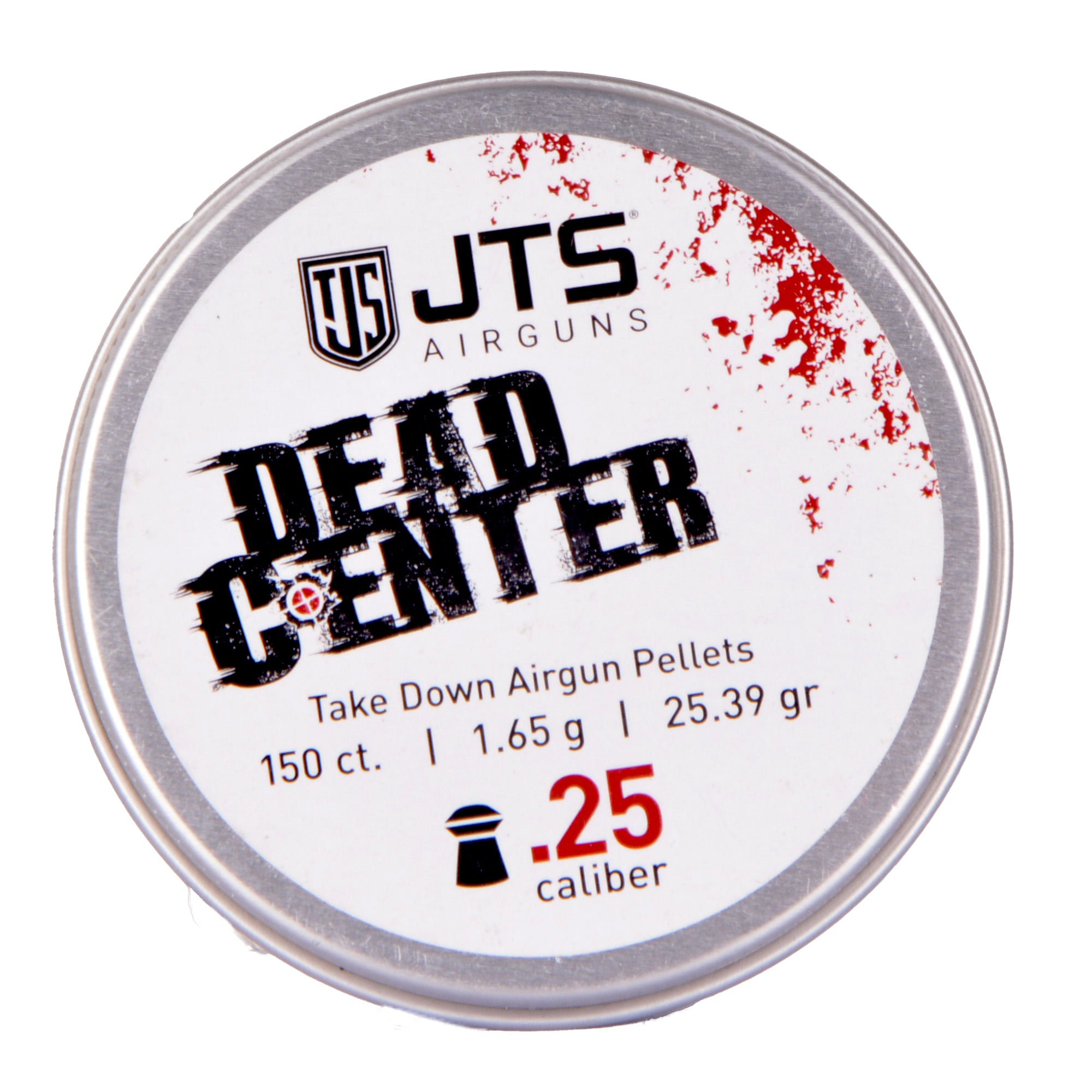 JTS Group Dead Center .25 Caliber Domed Pellets – 150 Count