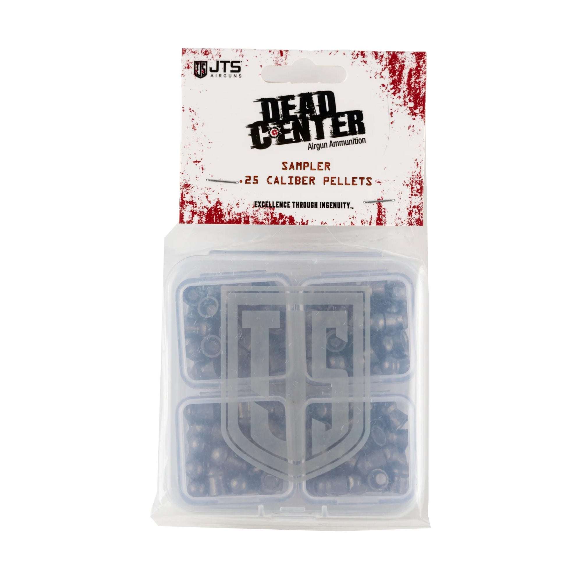 JTS Group Dead Center .25 Caliber Pellet Test Pack - Precision Shooting Sampler