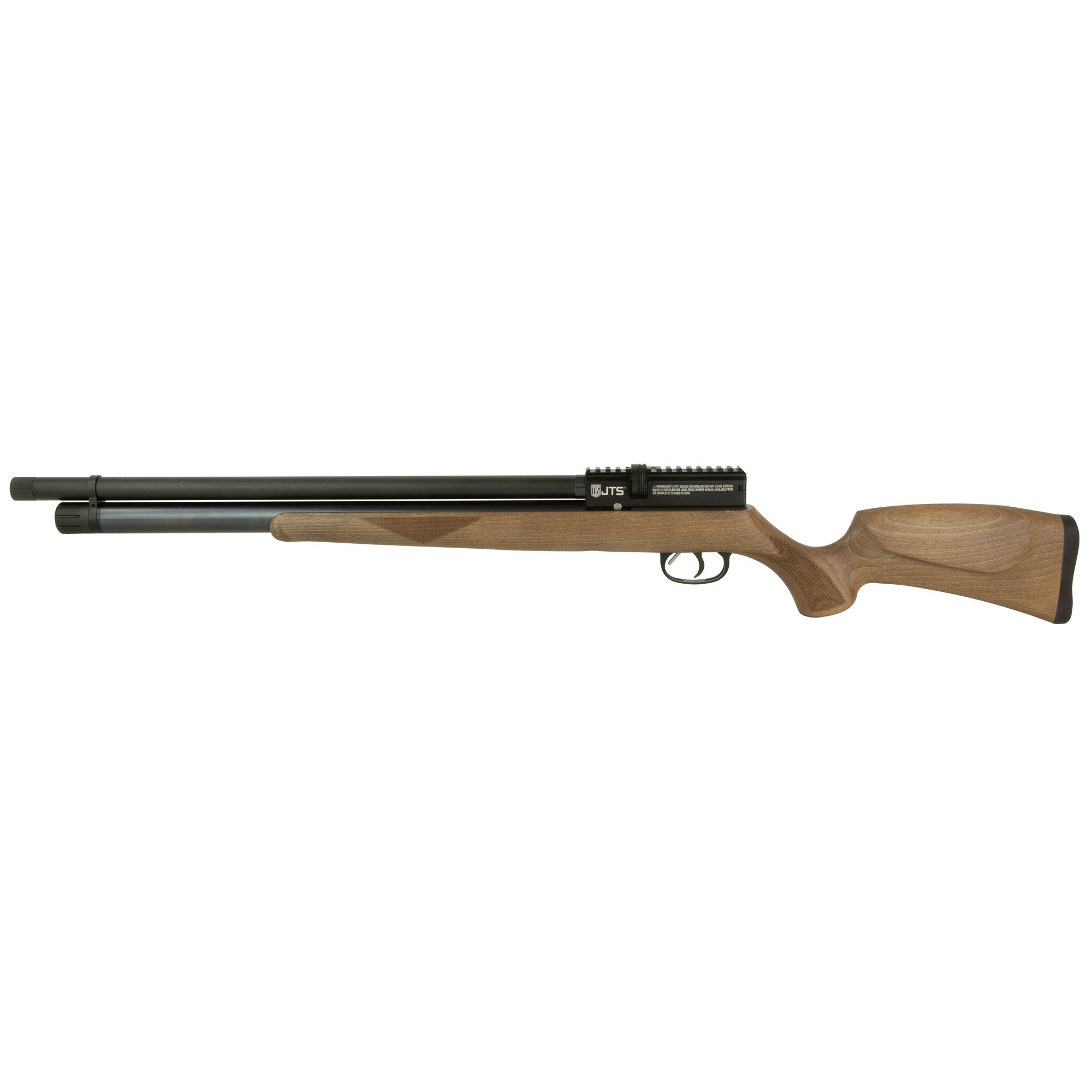 JTS Group Airacuda Standard .22 Air Rifle with Wood Stock and 18-Inch Barrel