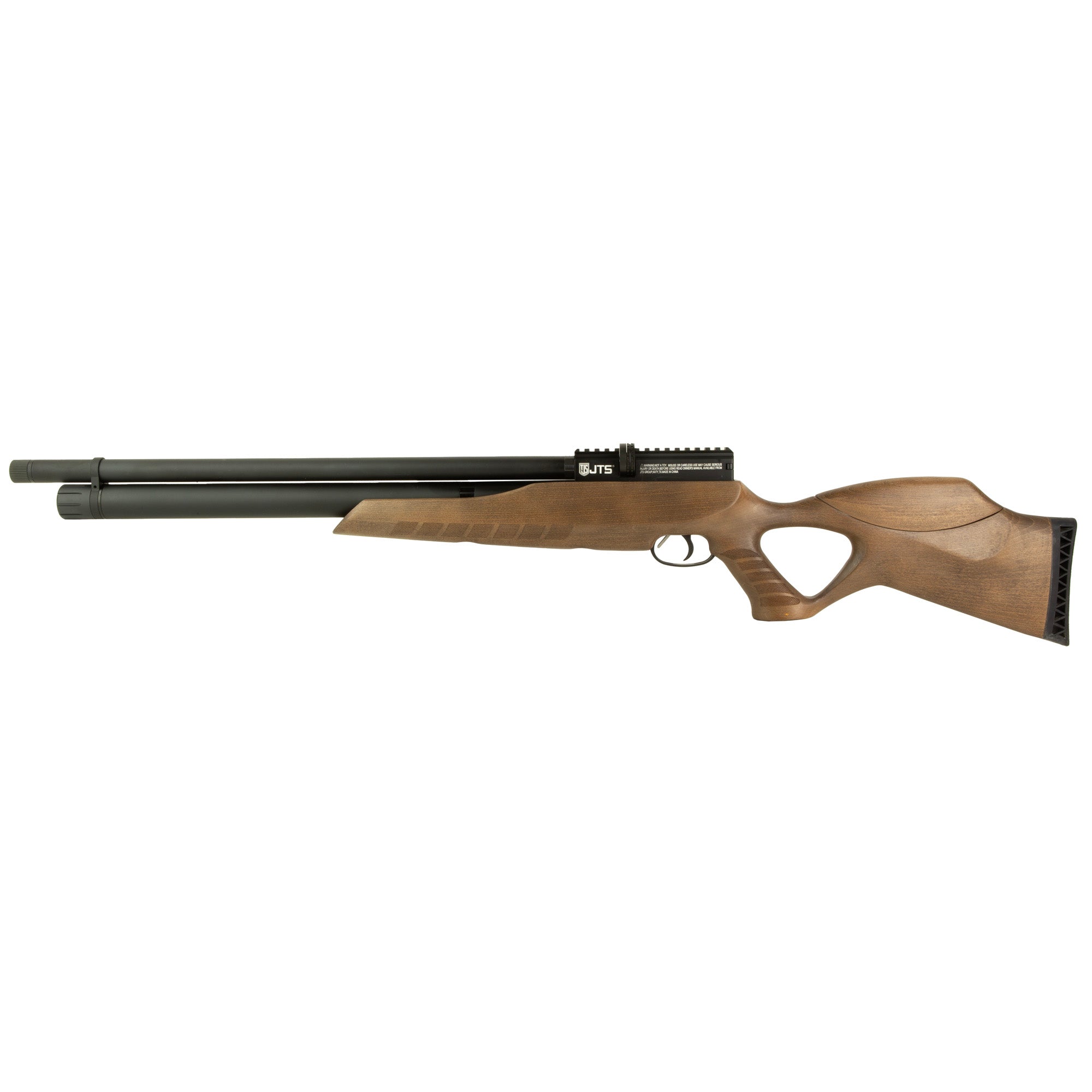 JTS Group Airacuda Max .30 Air Rifle with 18-Inch Barrel and Wood Stock