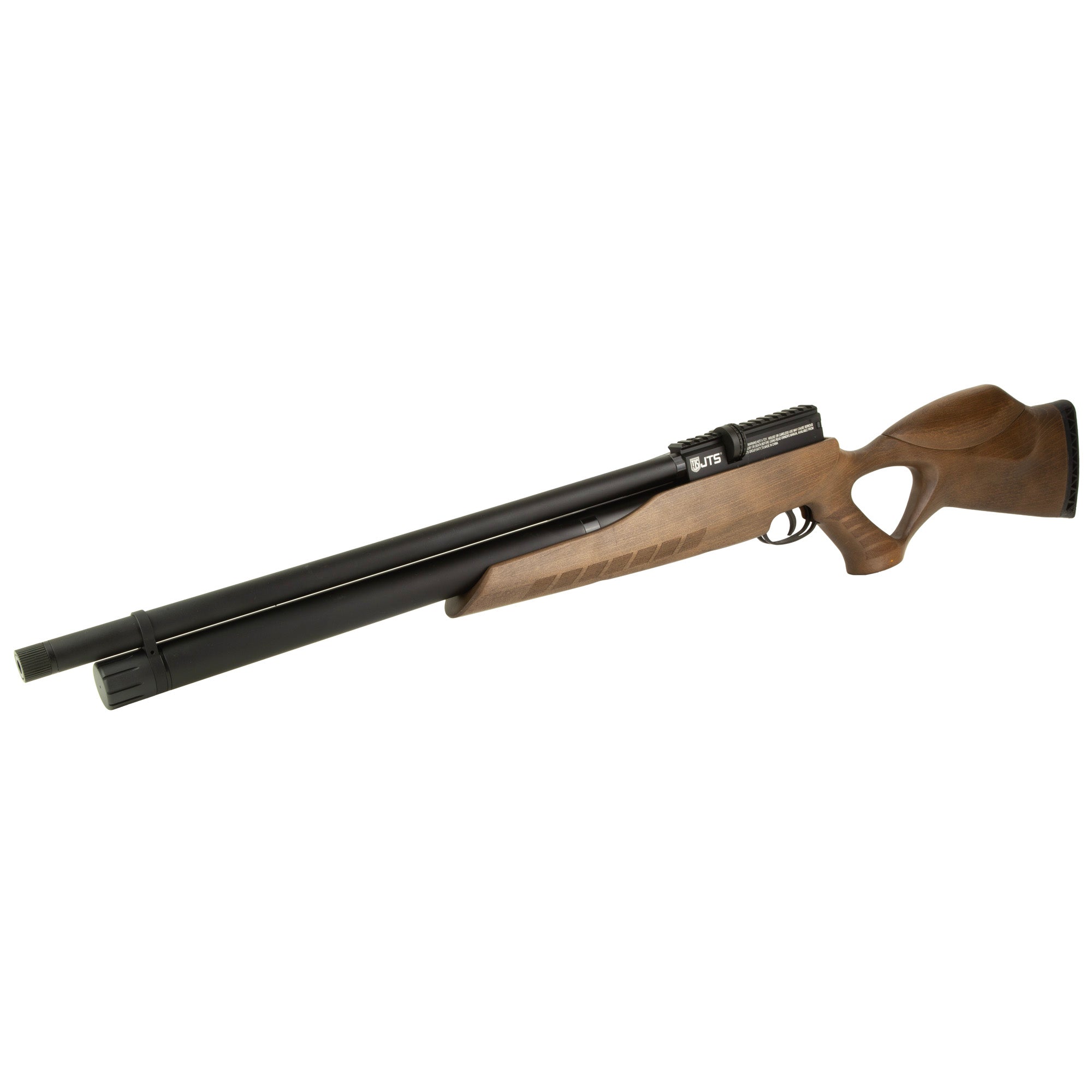 JTS Group Airacuda Max .30 Air Rifle with 18-Inch Barrel and Wood Stock