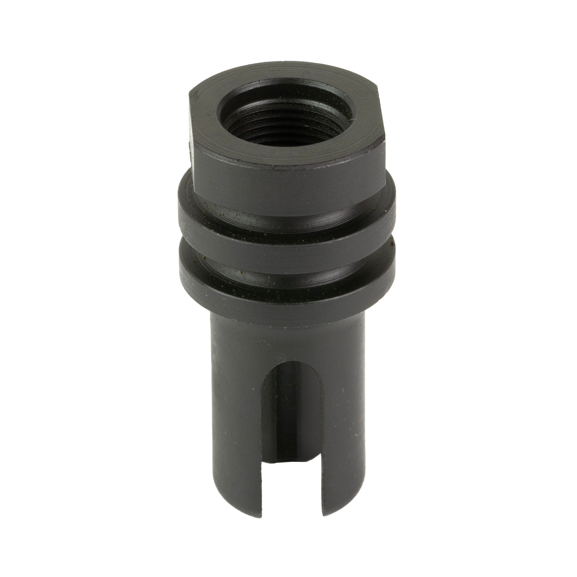 KAK Industry Retro Duckbill Flash Hider for 5.56 NATO Rifles - Black, Model 1/2x28