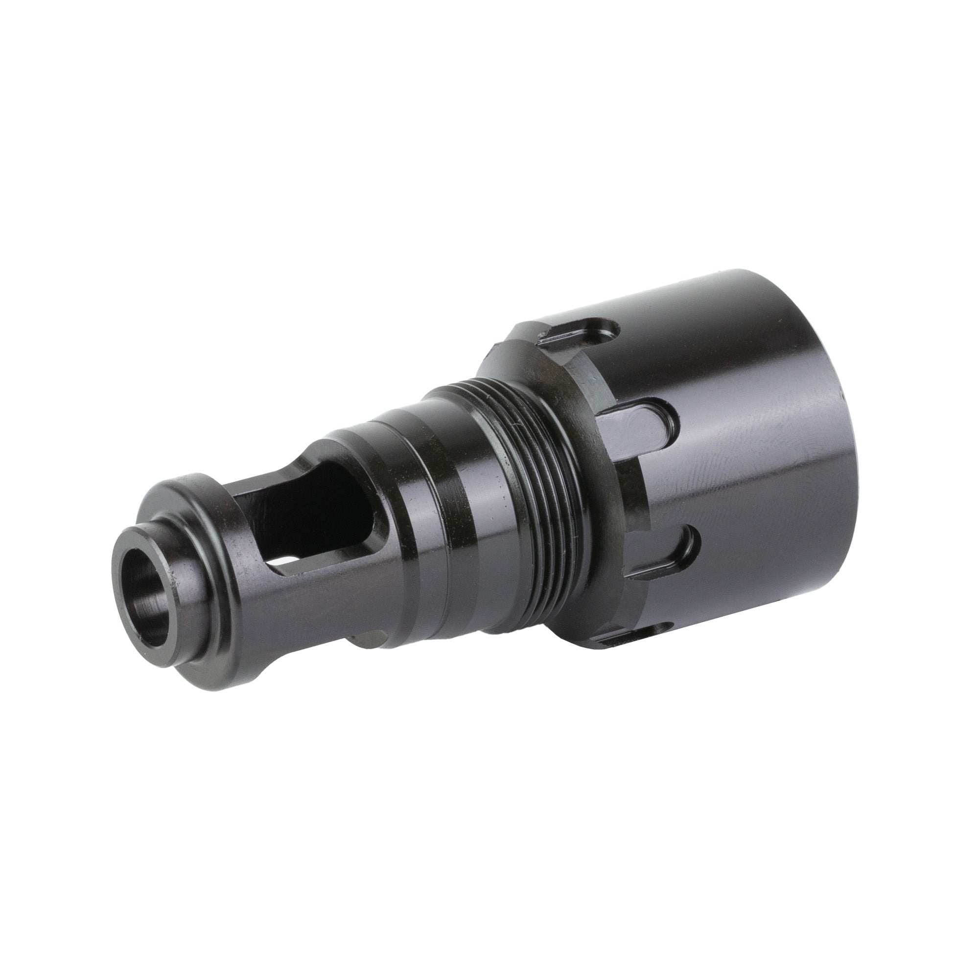 KAK Industry Plan B AK74 Muzzle Brake - 7.62x39 Caliber, Black Finish