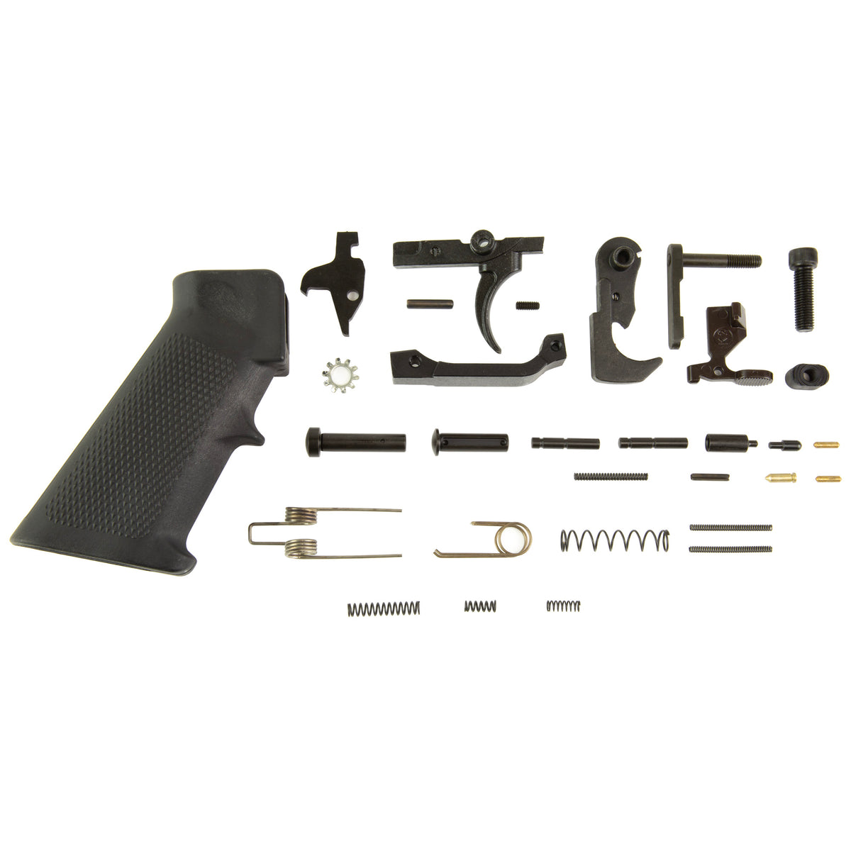 KAK Industry AR-15 Lower Parts Kit Complete - Black