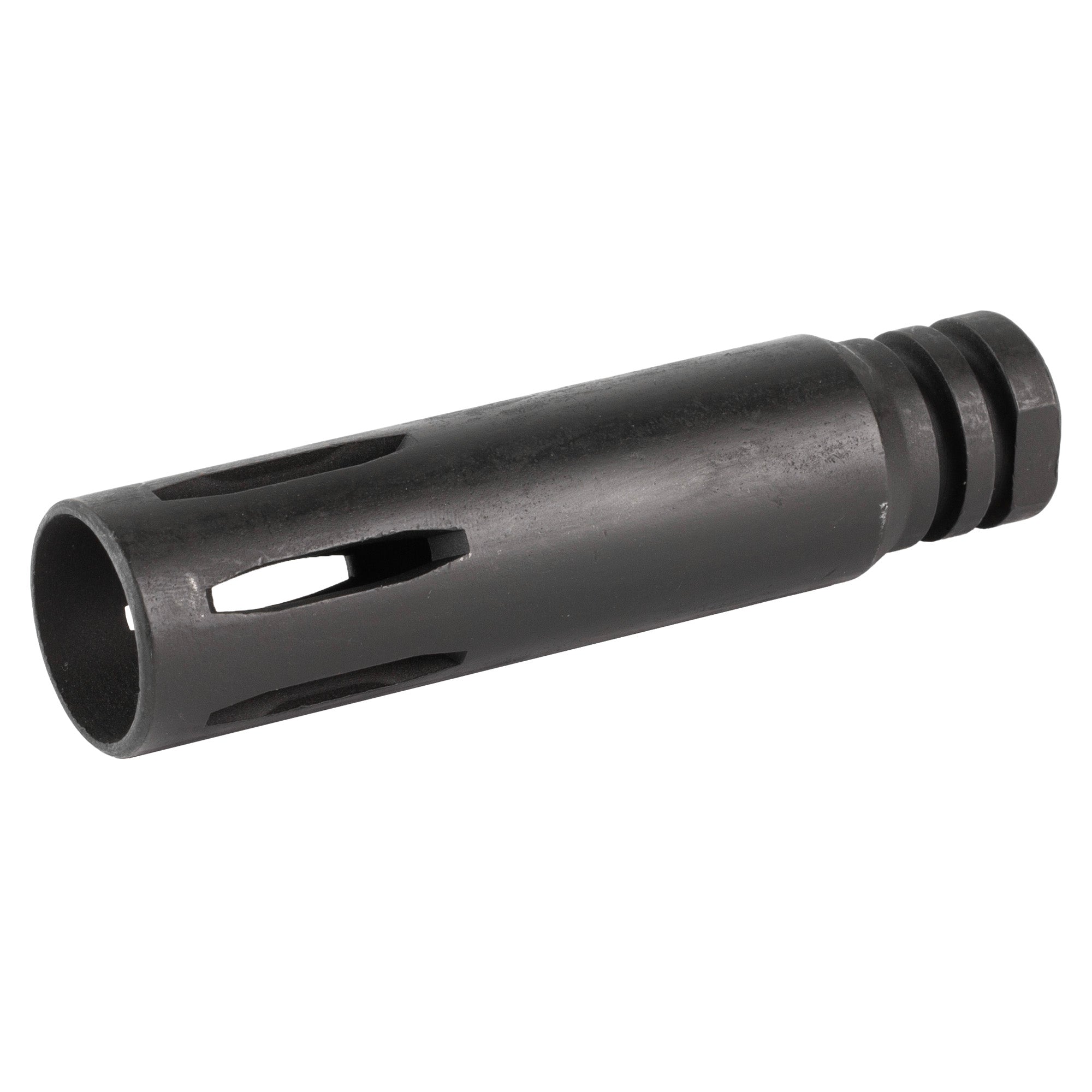 KAK Industry Retro Extended Flash Hider for AR-15 5.56 NATO, Model: AR15-XM177-FH-001