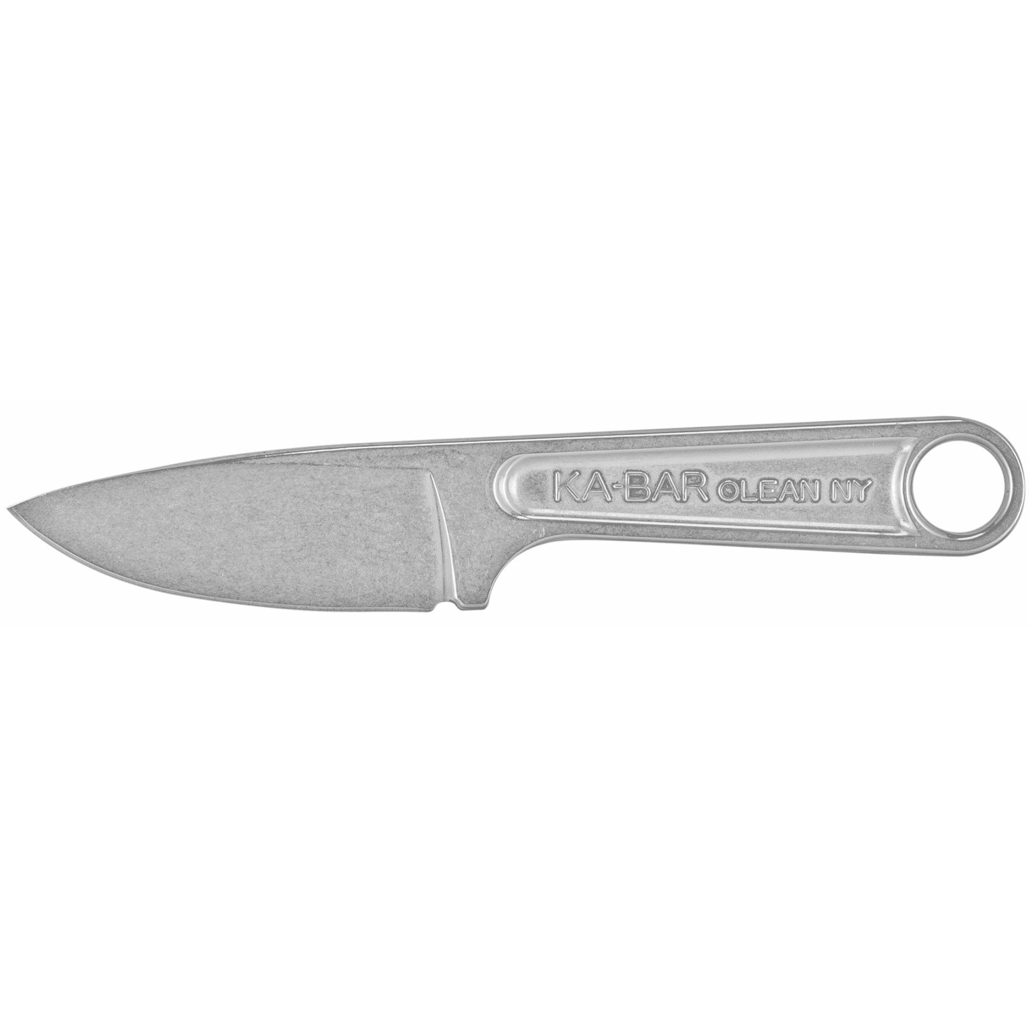 KA-BAR Knives Forged Wrench Fixed Blade Knife with Sheath, 3-inch Stainless Steel Blade