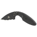 KA-BAR TDI Law Enforcement Fixed Blade Knife with Serrated Edge, 2.31 Inches, Black