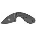 KA-BAR Knives TDI Investigator Fixed Blade Knife - Black Nylon Handle, Plain Edge