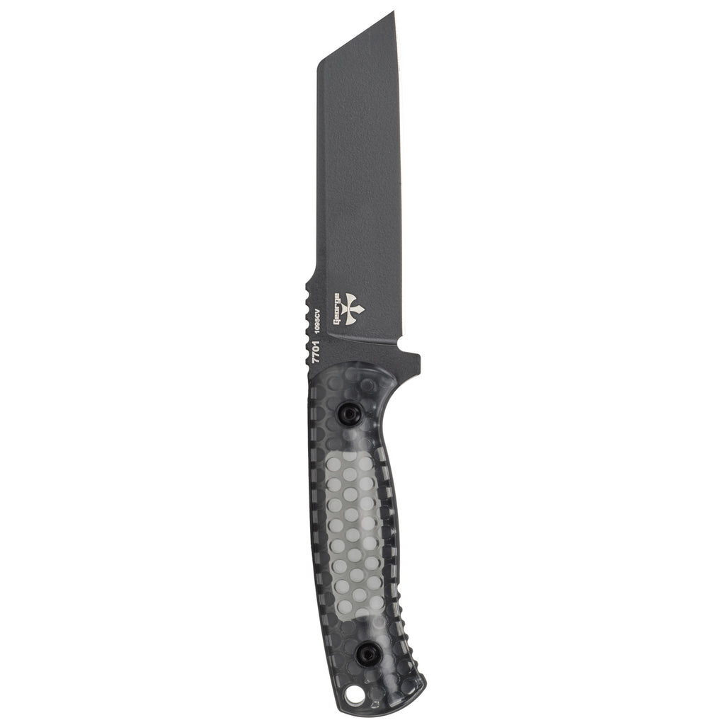KA-BAR Knives Cool Name Sheepsfoot Fixed Blade Knife, 4.625 inches, Black