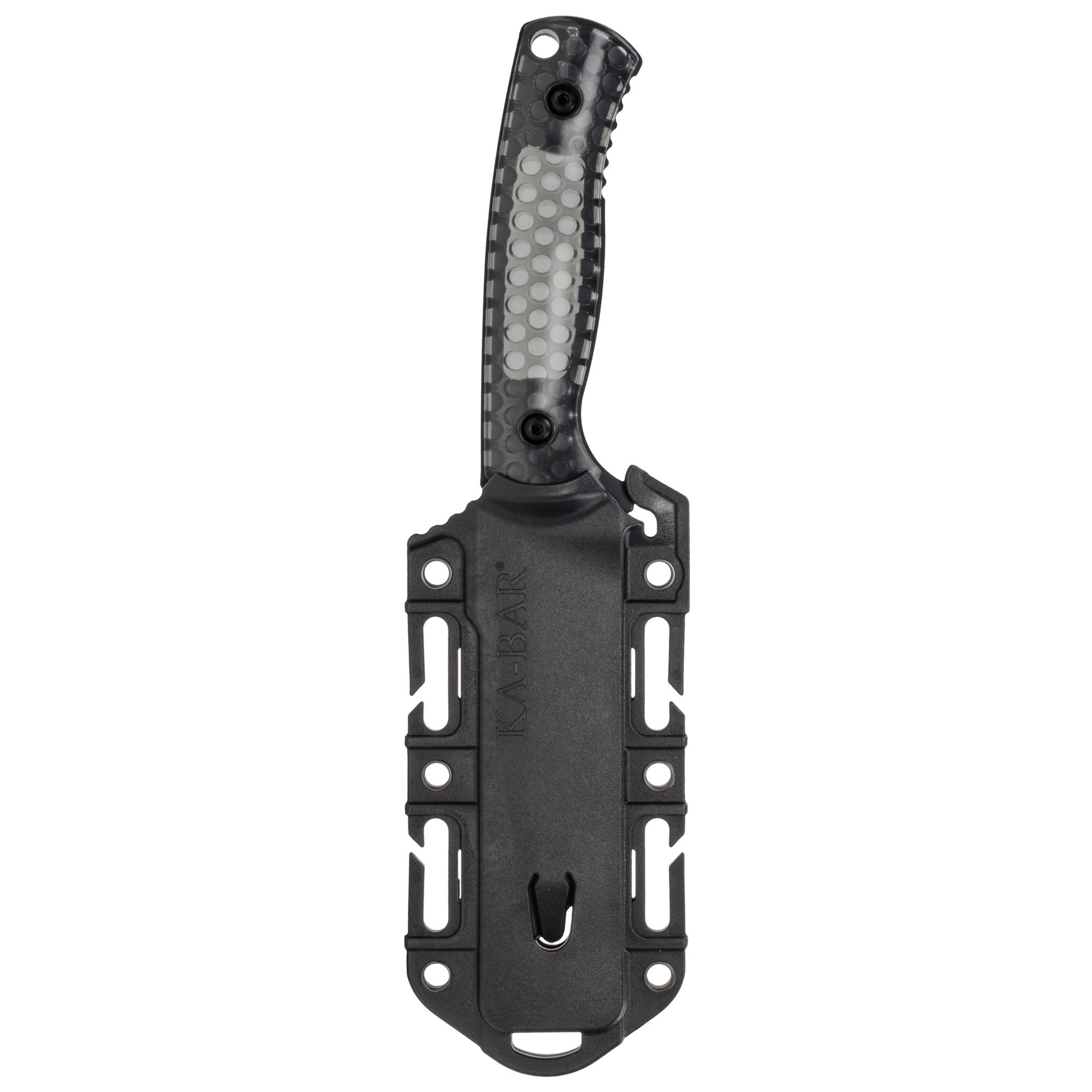 KA-BAR Knives Cool Name Sheepsfoot Fixed Blade Knife, 4.625 inches, Black
