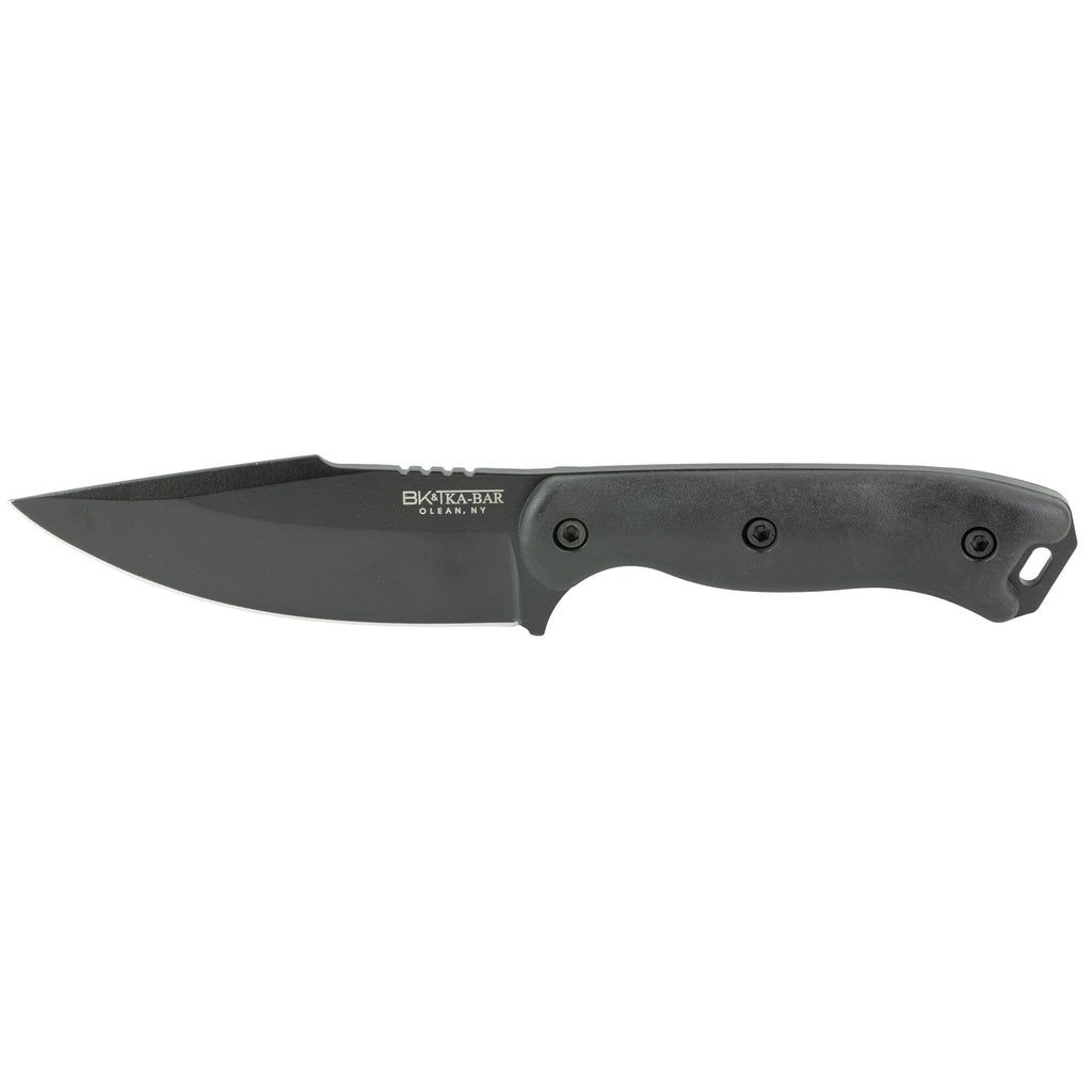 KA-BAR Knives Becker Harpoon BK18BK Fixed Blade Knife with Black Ultramid Handles