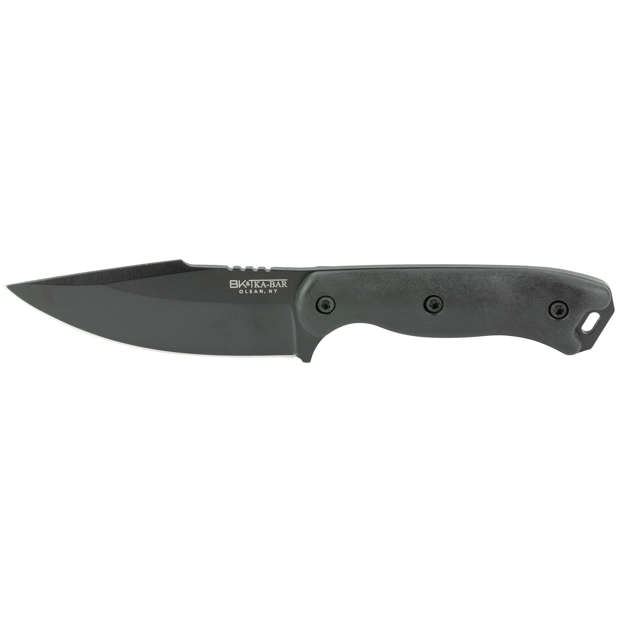 KA-BAR Knives Becker Harpoon BK18BK Fixed Blade Knife with Black Ultramid Handles