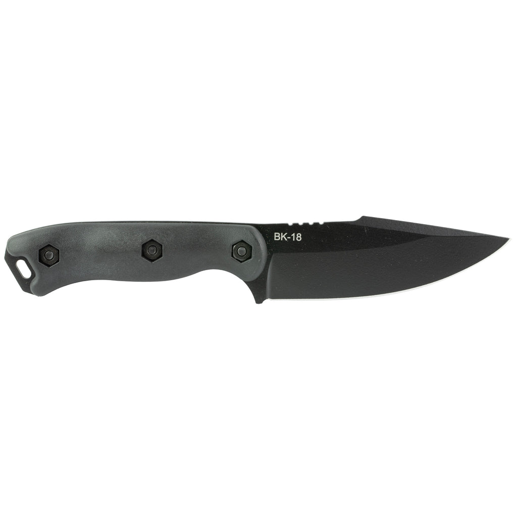 KA-BAR Knives Becker Harpoon BK18BK Fixed Blade Knife with Black Ultramid Handles