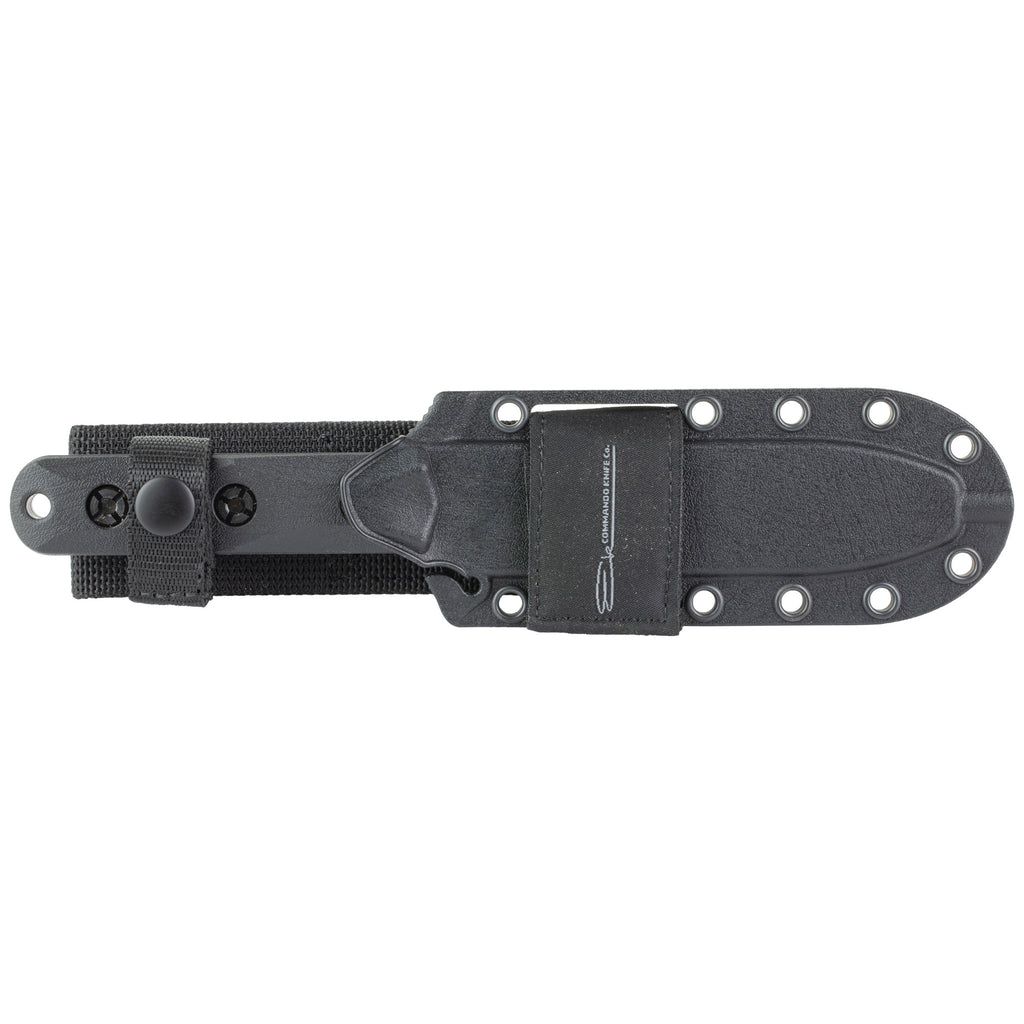 KA-BAR Knives EK50 Short Clip Point Fixed Blade Knife with MOLLE Sheath