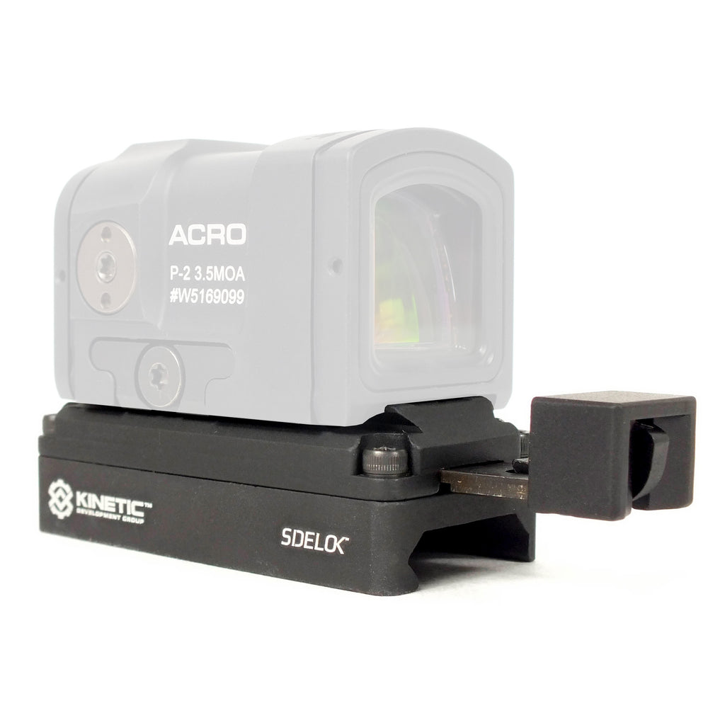 Kinetic Development Group SID5-125 Sidelok Aimpoint Acro Mount in Black