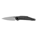 Kershaw Lightyear 1395 Folding Knife with Plain Edge and Slim Horn Profile