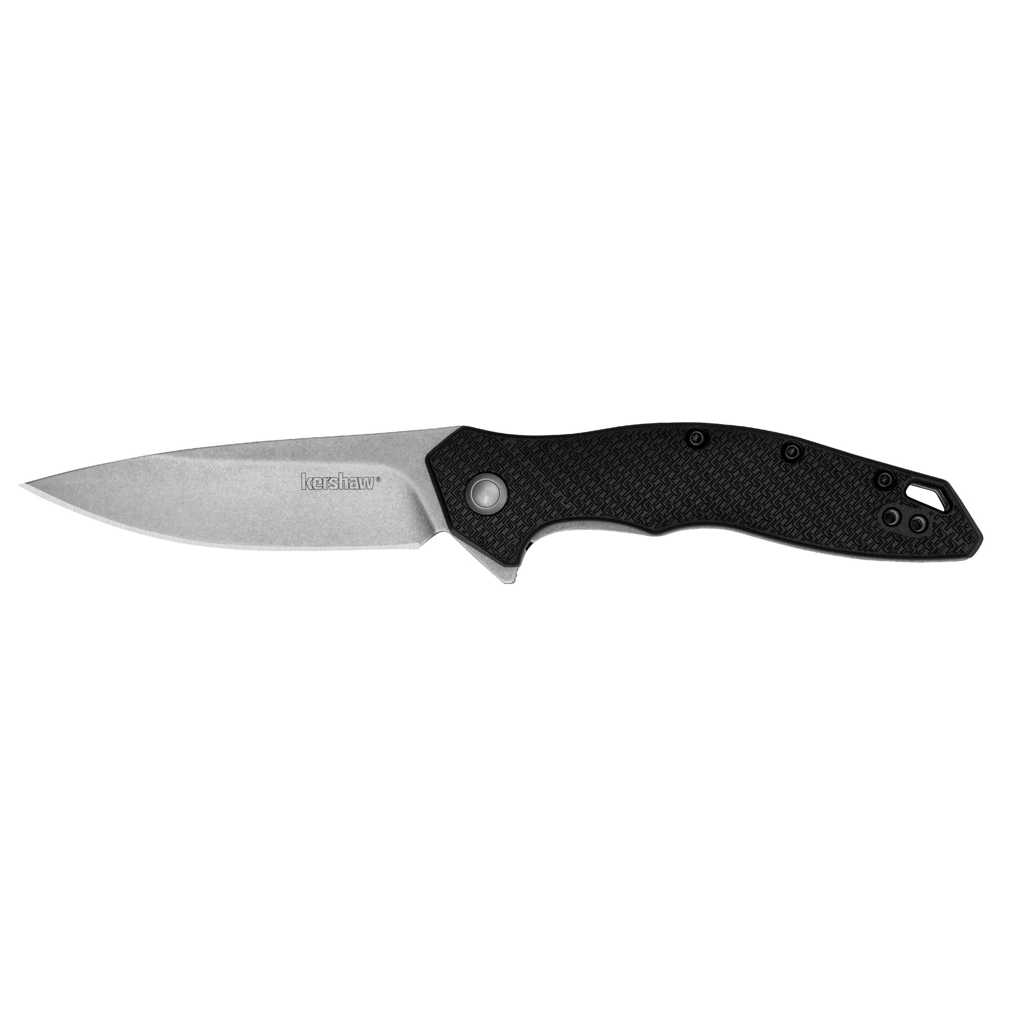 Kershaw Shoreline 3 Inch Folding Knife with Assisted Opening and Reversible Deep Carry Clip