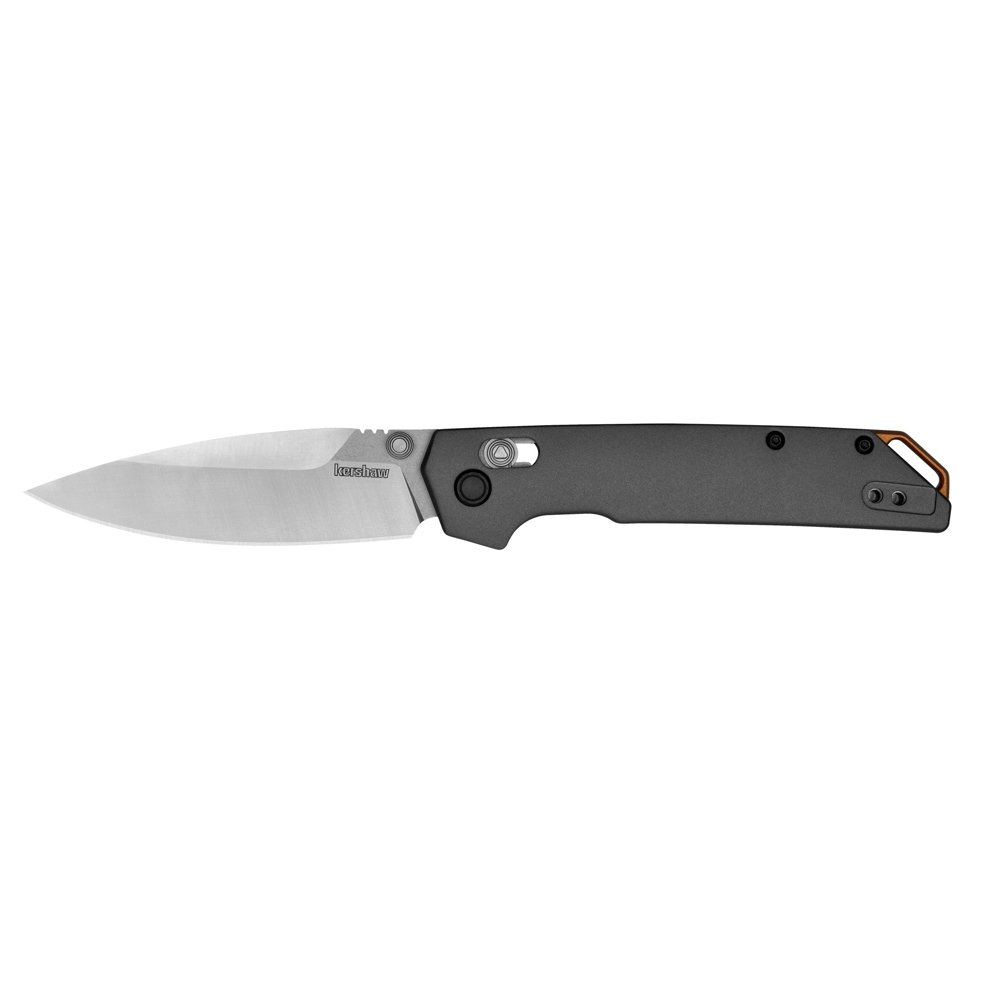 Kershaw Iridium 2038 Folding Knife with D2 Blade and Reversible Pocket Clip