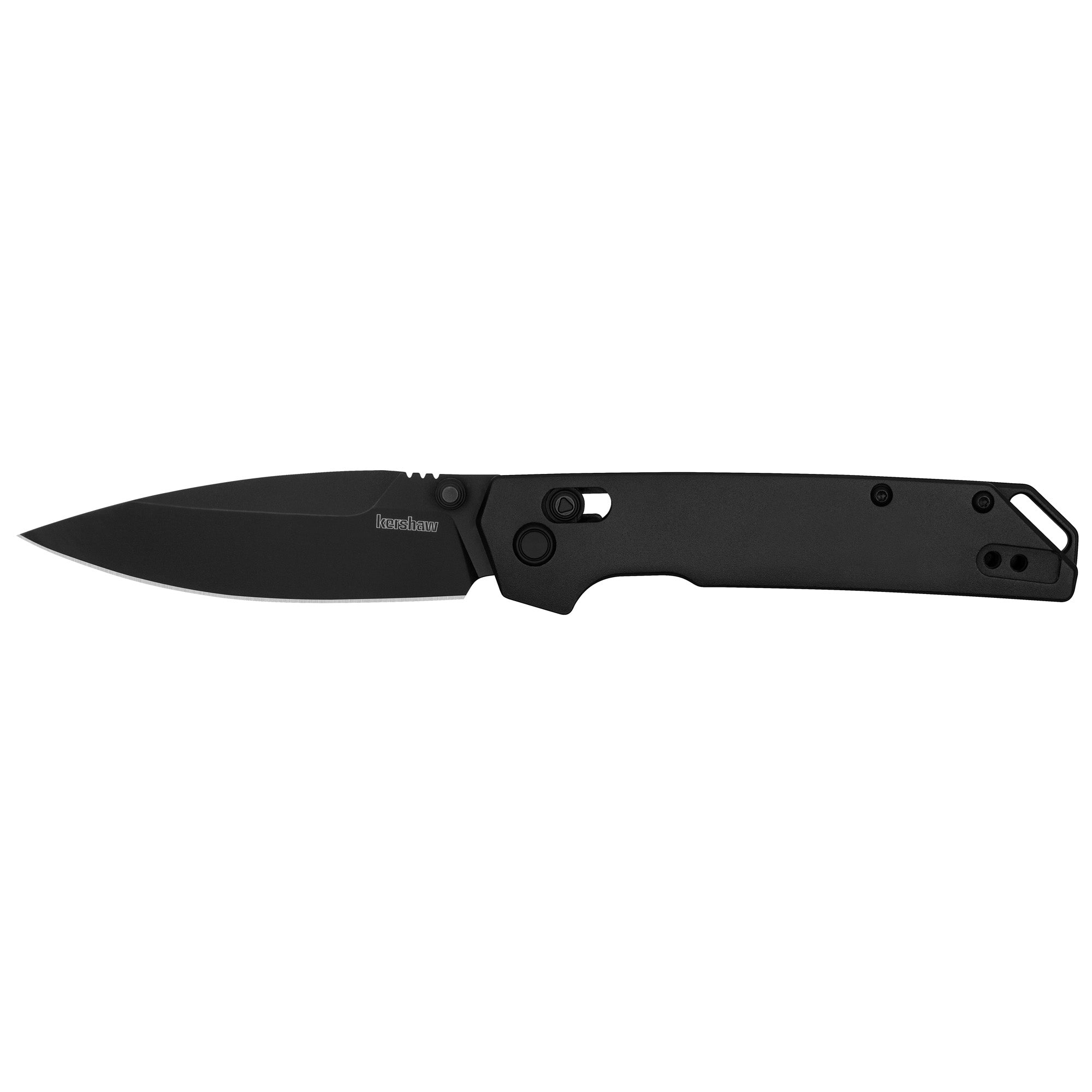 Kershaw Iridium 3.4-inch Black D2 Folding Knife with DuraLock and KVT Ball Bearings