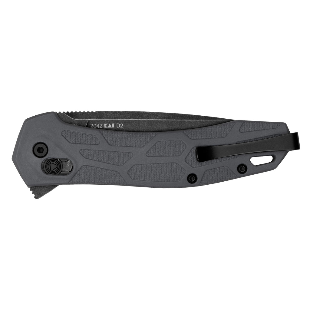 Kershaw Covalent 3.2-inch Gray Folding Knife with D2 Steel Blade