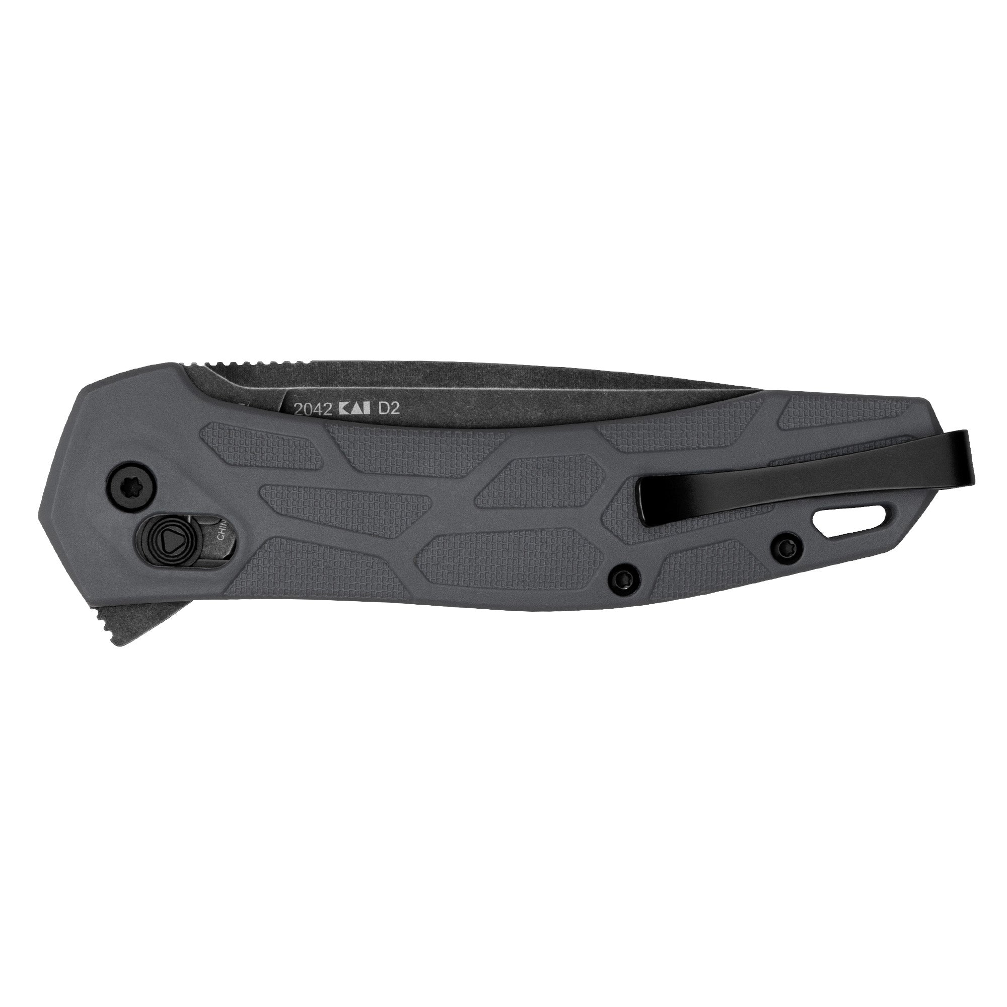 Kershaw Covalent 3.2-inch Gray Folding Knife with D2 Steel Blade