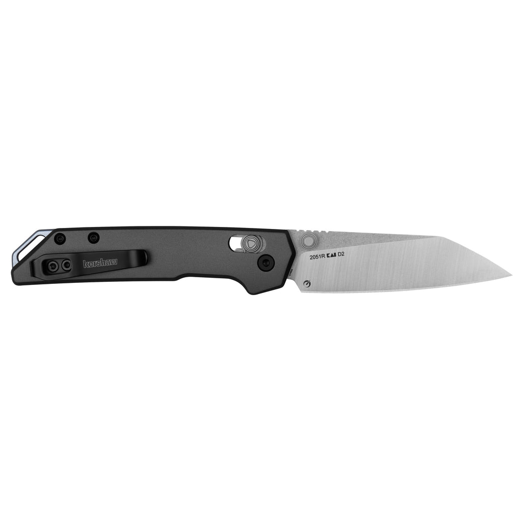 Kershaw Mini Iridium Model 2051R Folding Knife with D2 Blade and Reversible Pocket Clip