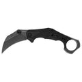 Kershaw Outlier 2.6-Inch BlackWash Folding Karambit Knife with Assisted Opening