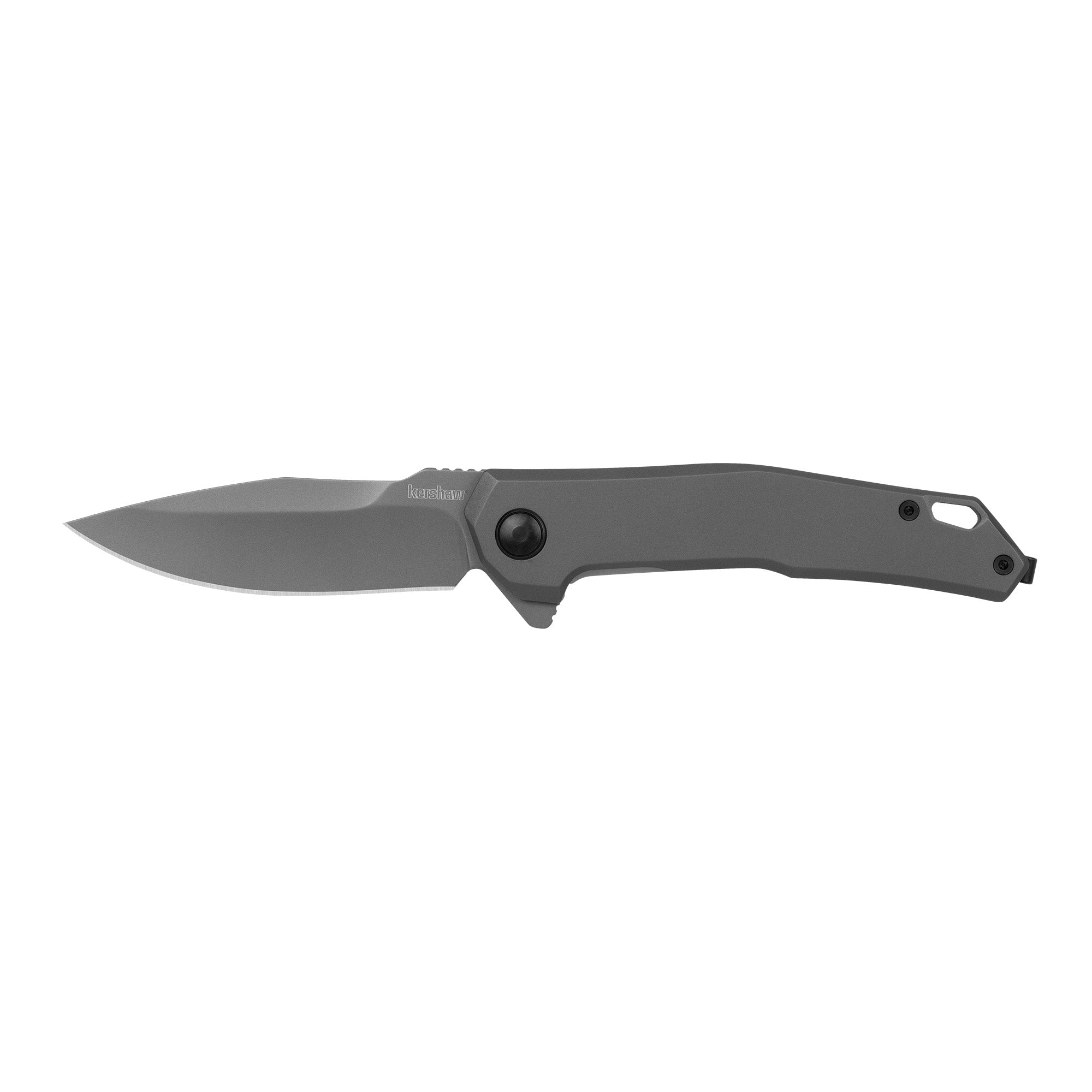 Kershaw Helitack 3.26-inch Gray PVD Assisted Folding Knife - Durable Everyday Carry Tool