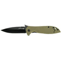 Kershaw Emerson CQC-4K Folding Knife with Coyote Brown G10 Handle and Drop Point Blade