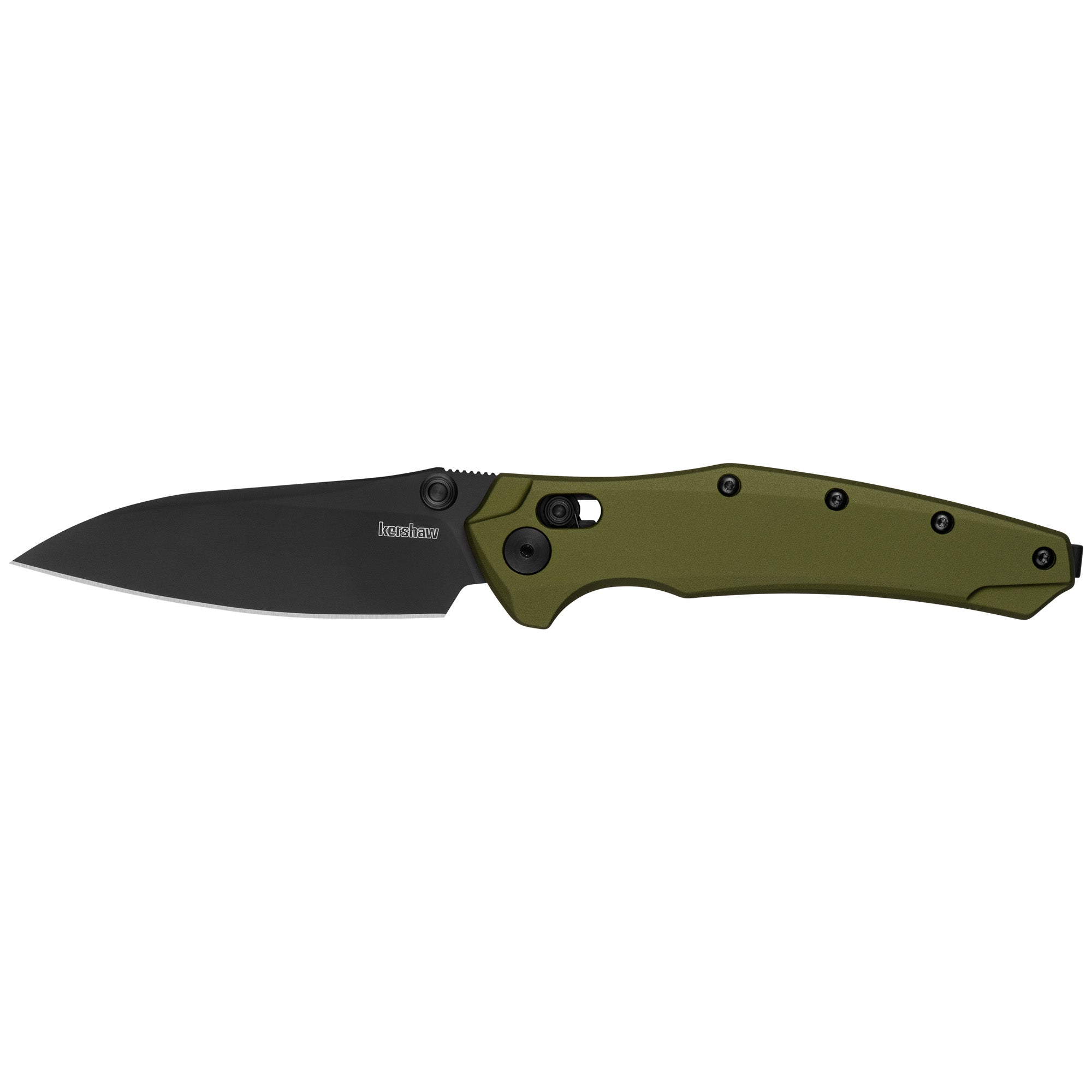 Kershaw Bareknuckle DuraLock Folding Knife with CPM MagnaCut Blade, 3.5 Inches, Olive Drab Green Handle
