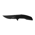 Kershaw Outright Black Serrated Folding Knife Model 8320BLKST