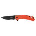 Kershaw Barricade Serrated Folding Knife with Assisted Opening and Emergency Features