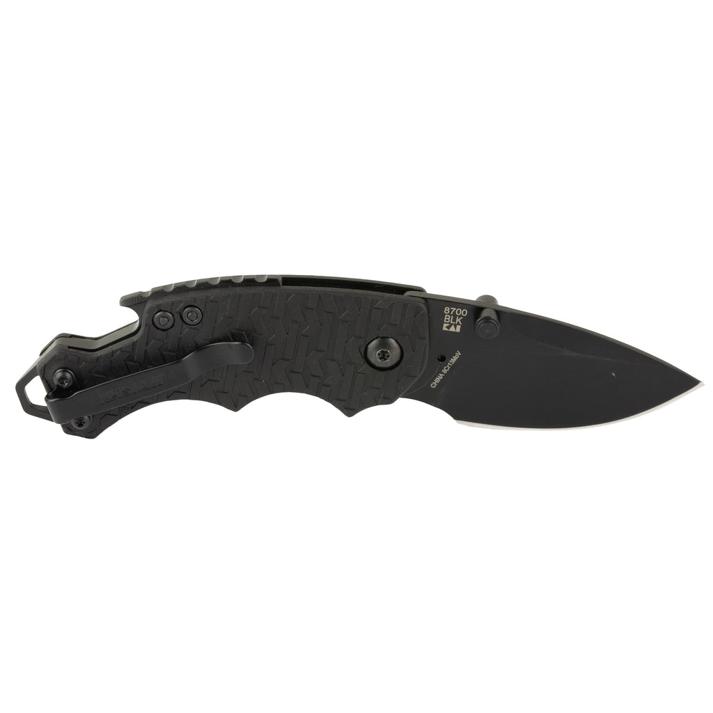 Kershaw Shuffle 2.4-Inch Black Folding Knife with Multi-Tool Features