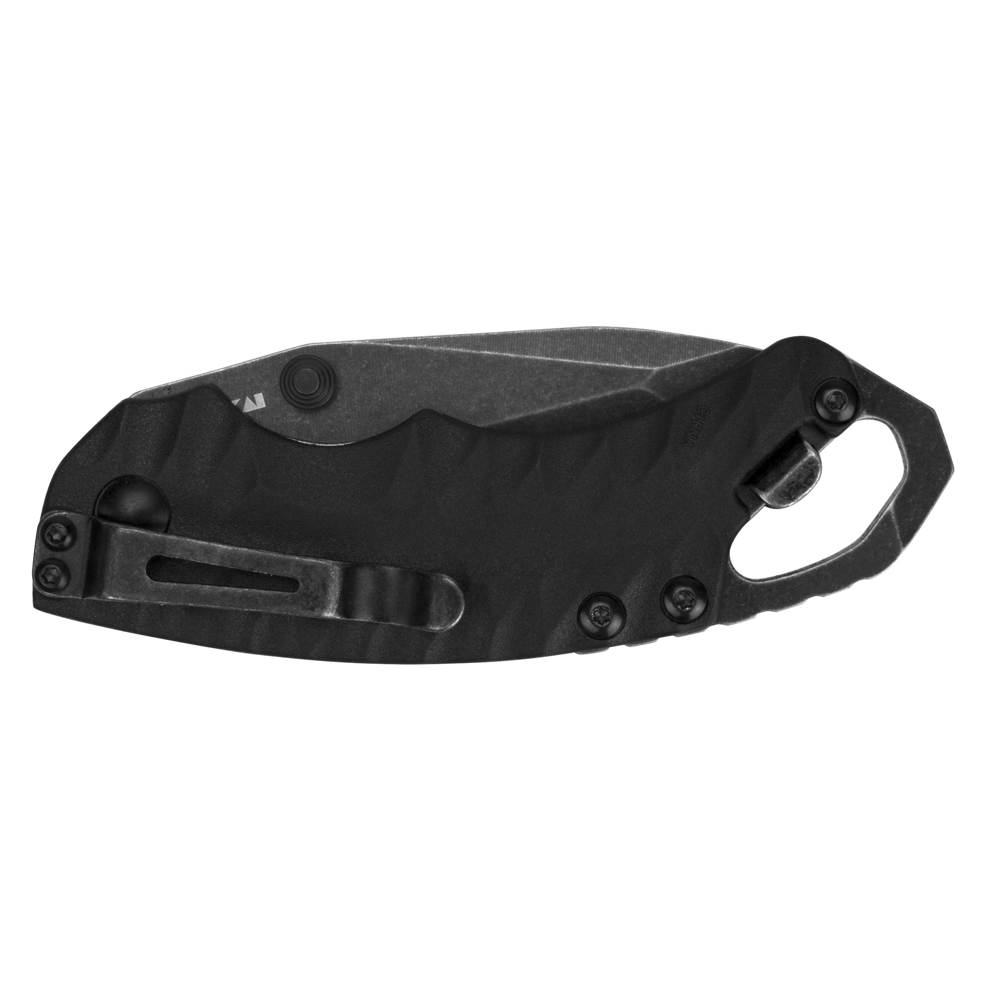 Kershaw Shuffle II Folding Knife with Plain Edge, 2.6 Inches, BlackWash Finish - Model 8750TBLKBW