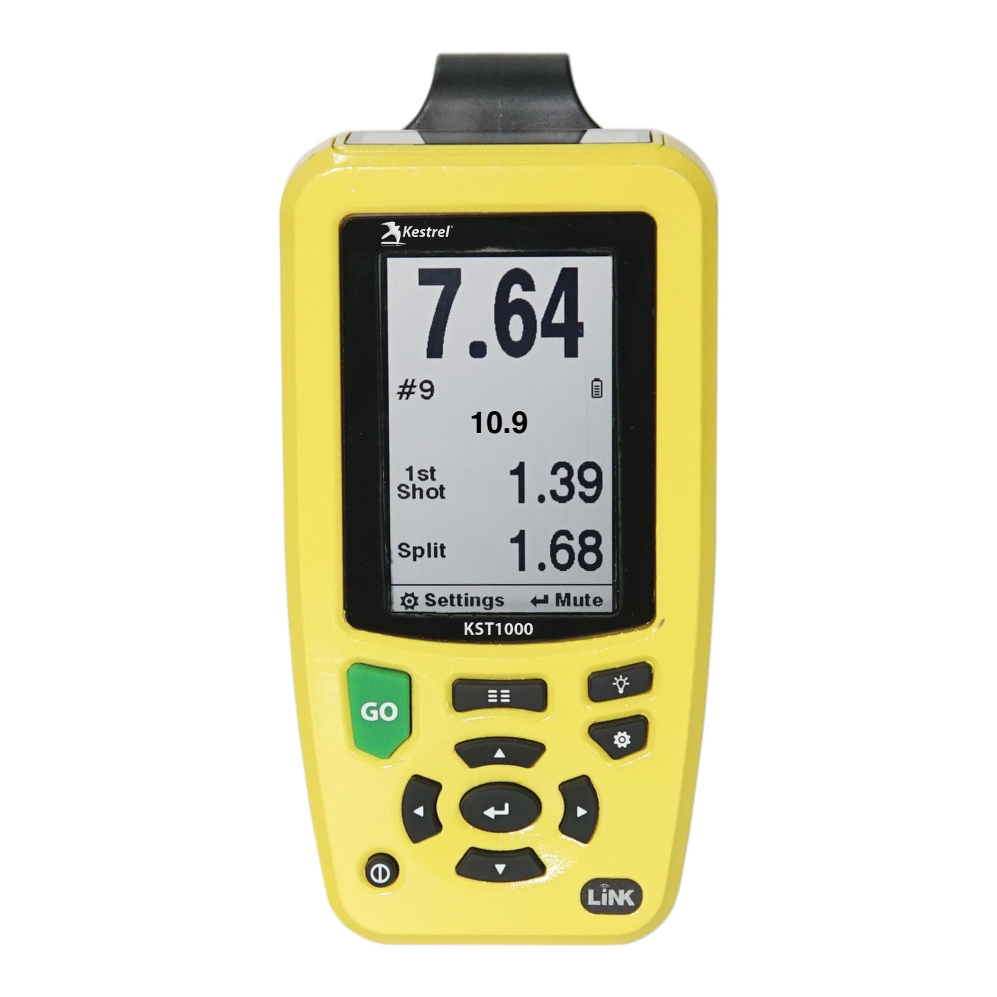 Kestrel KST1000 Shot Timer - Yellow, Rugged and Reliable Shooting Aid