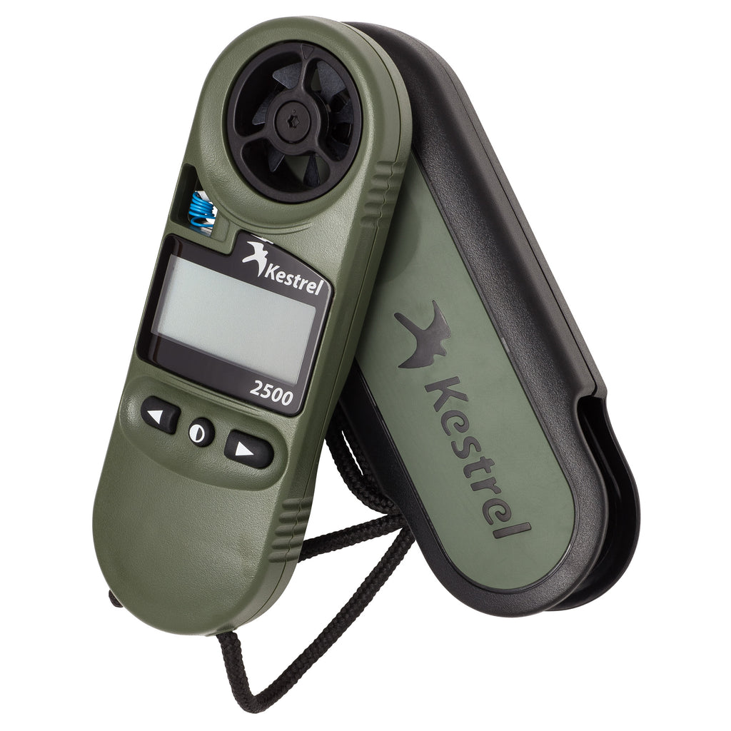 Kestrel 2500NV Handheld Weather Meter with Night Vision Backlight in Olive Drab Green