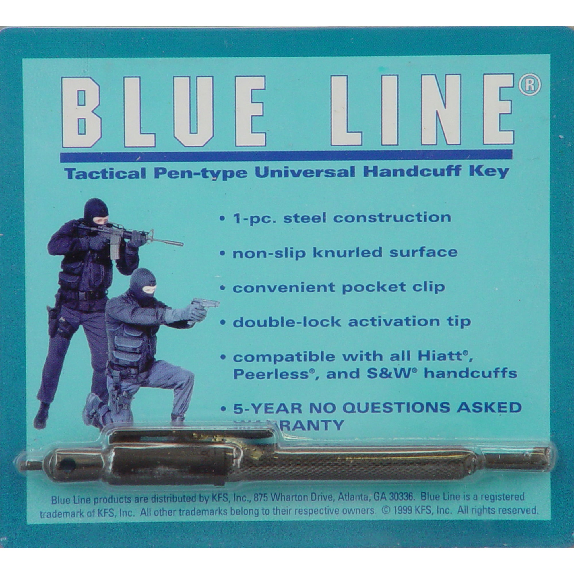 Keng's Pen Type Handcuff Key with Clip - Model 260001