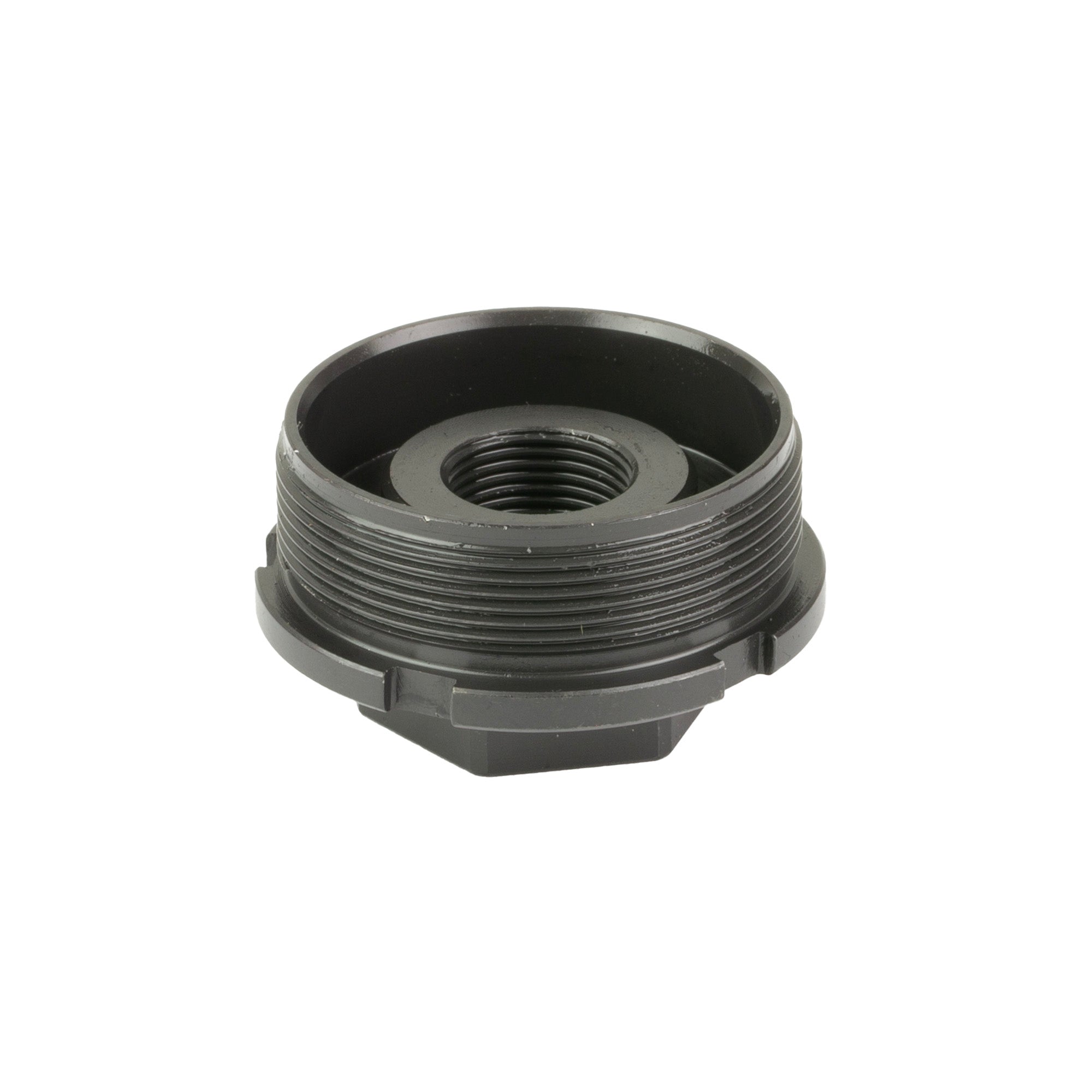 KGM Direct Thread Adapter DTA HUB 1.375x24 to 1/2x28 Mount - Black