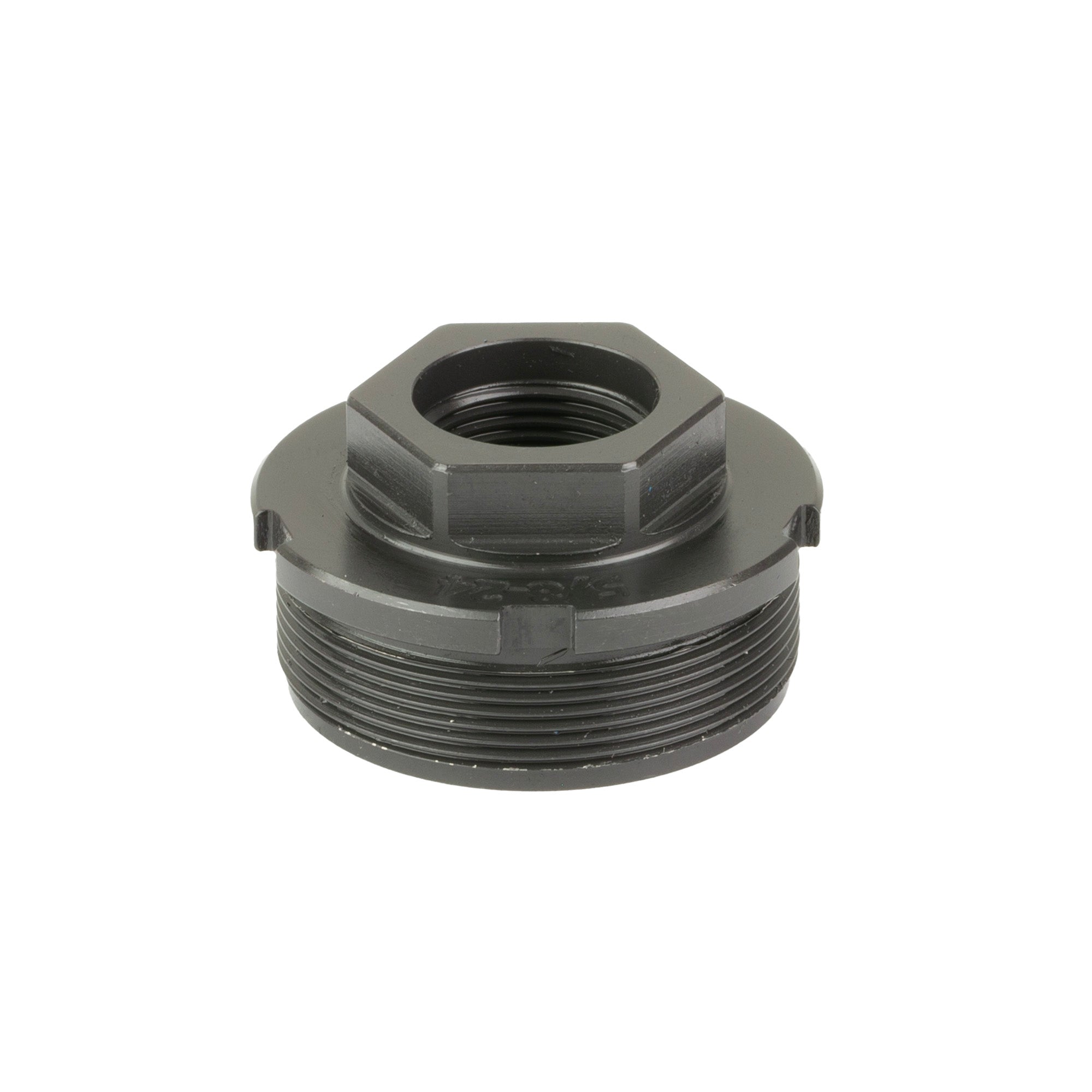 KGM Direct Thread Adapter DTA Hub 1.375x24 to 5/8x24 Mount in Black