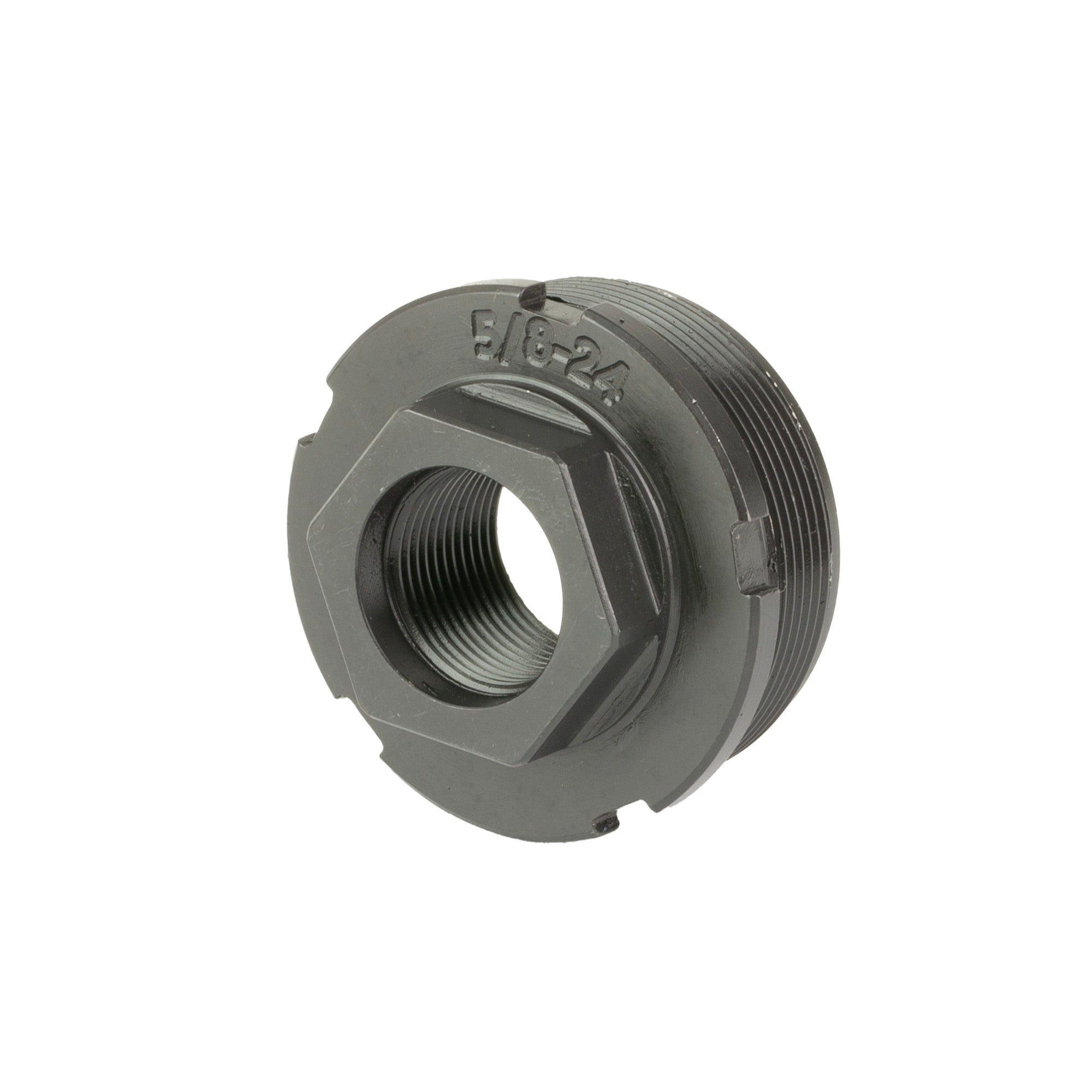 KGM Direct Thread Adapter DTA Hub 1.375x24 to 5/8x24 Mount in Black
