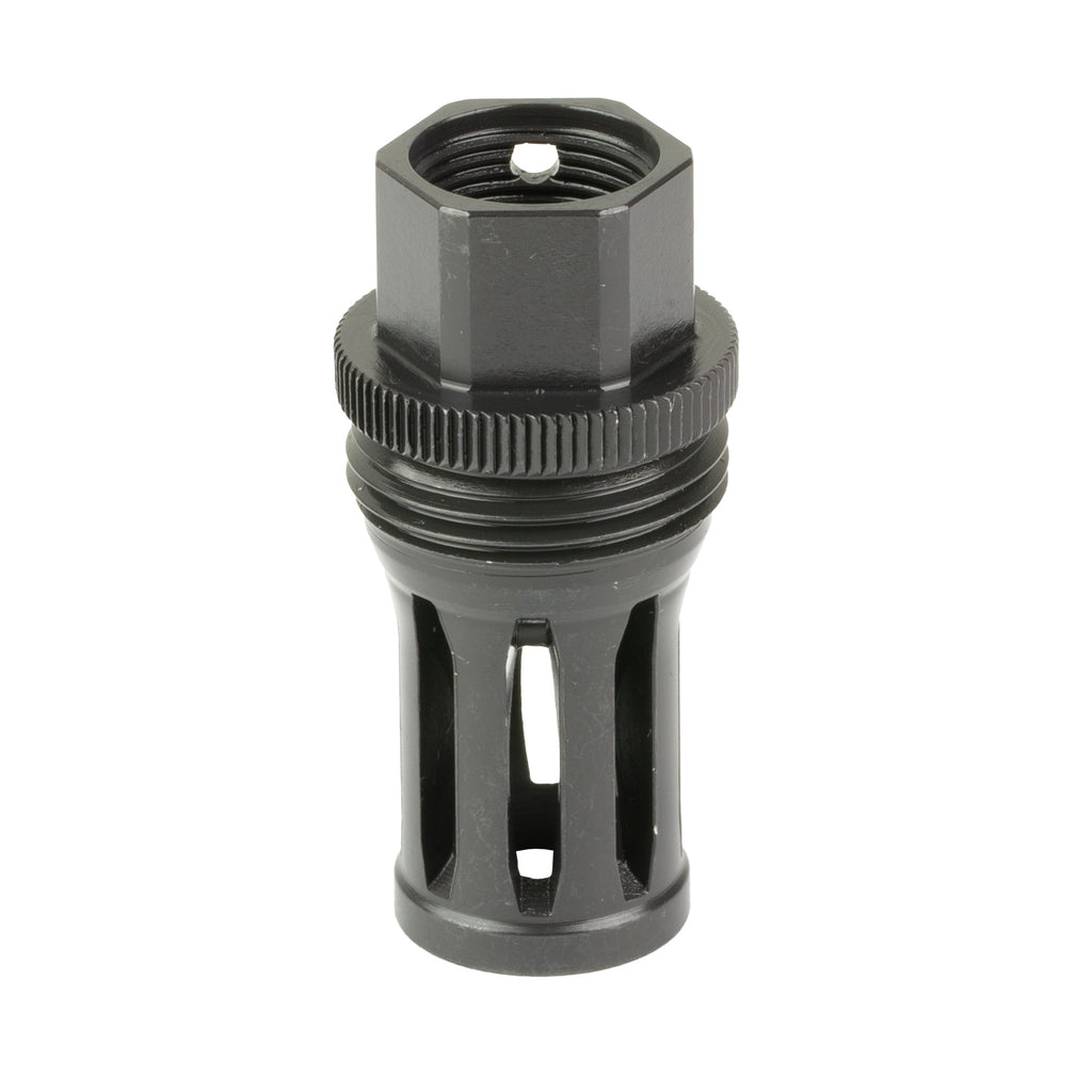 KGM Quick Detach Flash Hider 5/8x24 – Black Muzzle Device for Suppressor Compatibility