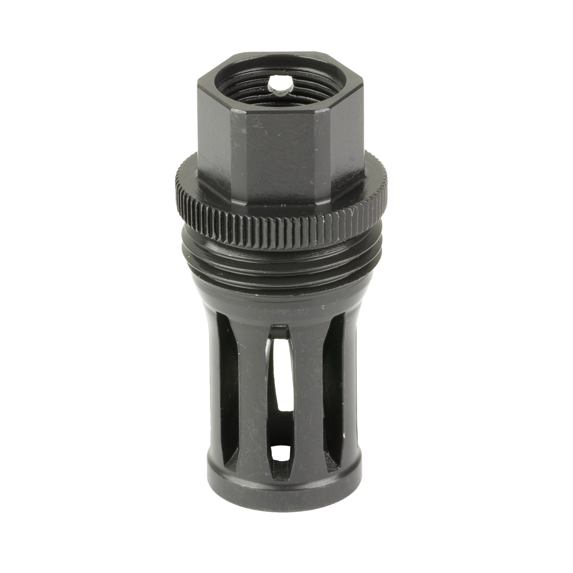 KGM Quick Detach Flash Hider 5/8x24 – Black Muzzle Device for Suppressor Compatibility
