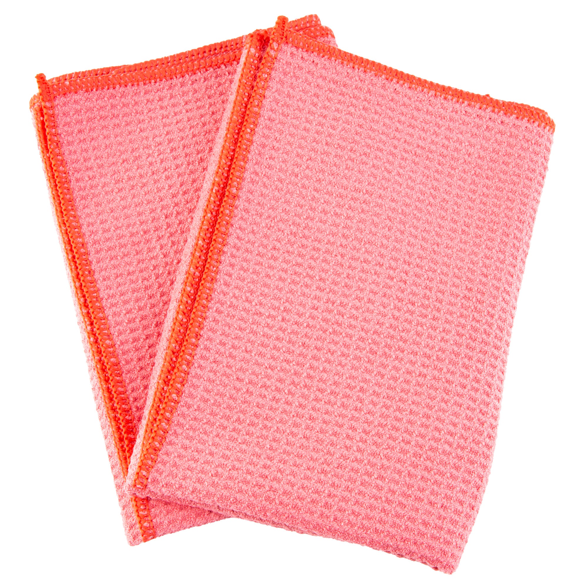 Kleen-Bore Waffle Weave MicroFiber Cloth 2-Pack – Enhanced Absorbency and Cleaning Power