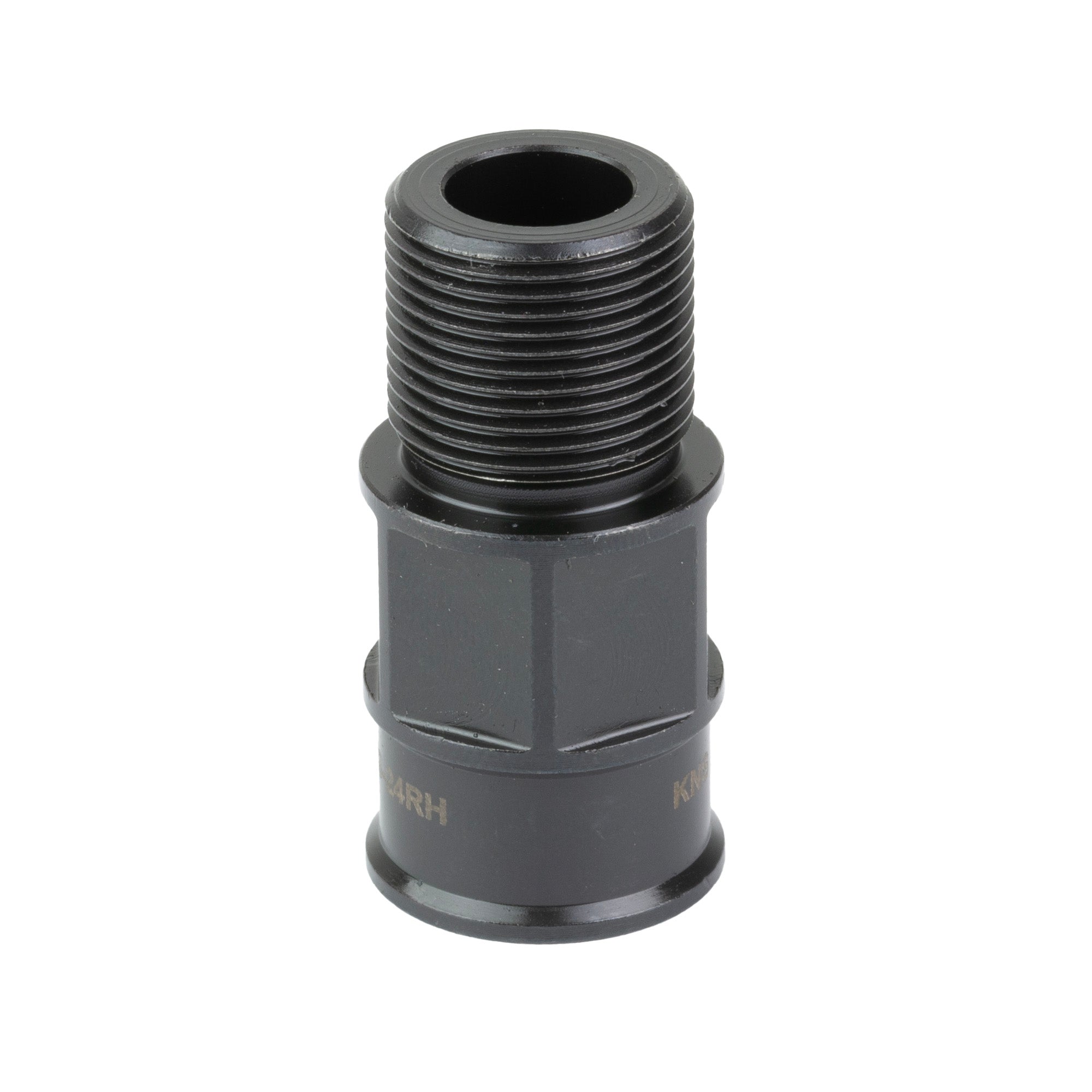 KNS Precision Inc. 12-28to58-24TA Thread Adapter - Black