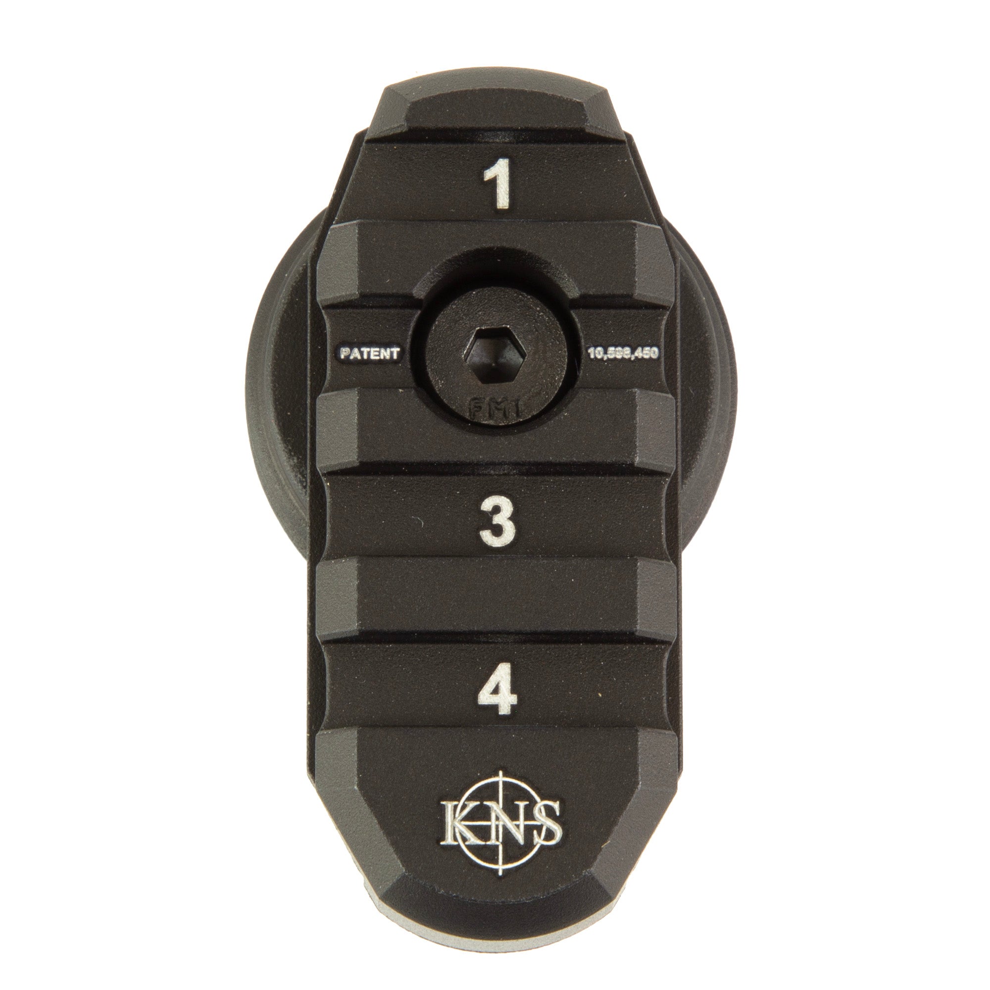 KNS Precision AR/MCX Stock Adapter with Flange – Black