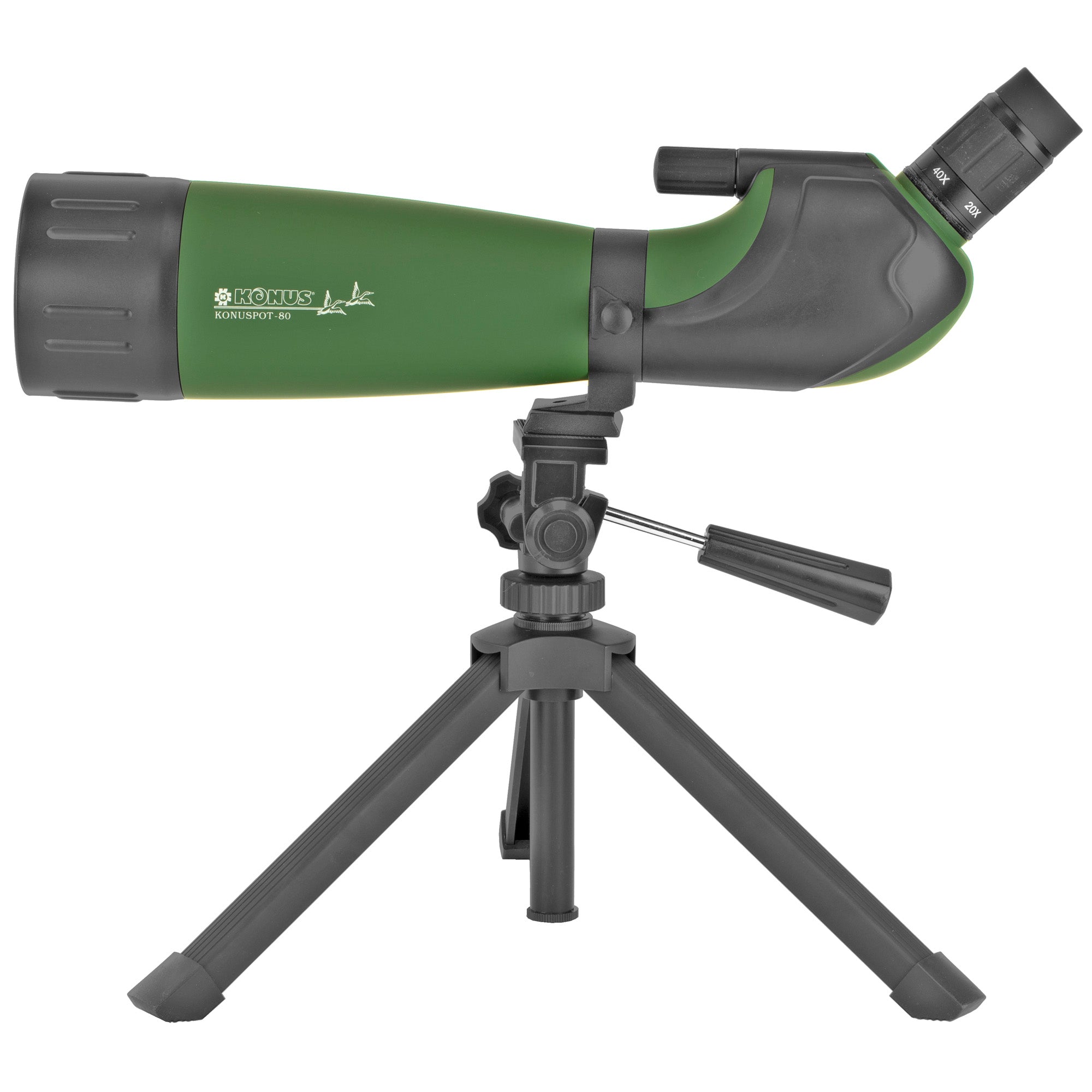Konus Konuspot 80mm 20-60X80 Spotting Scope with Tripod and Smartphone Adapter