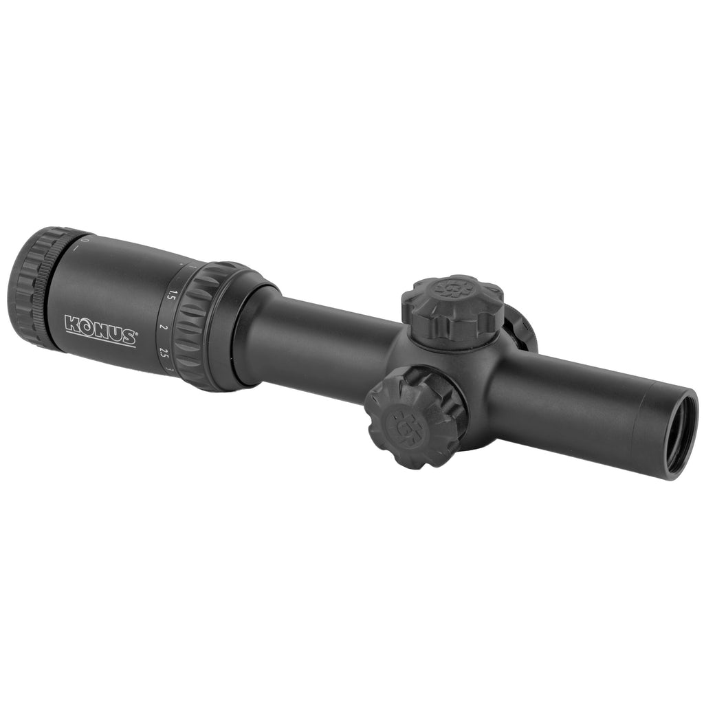 Konus KonusPro M30 1-6x24 Illuminated Reticle Low Power Variable Optic - Black